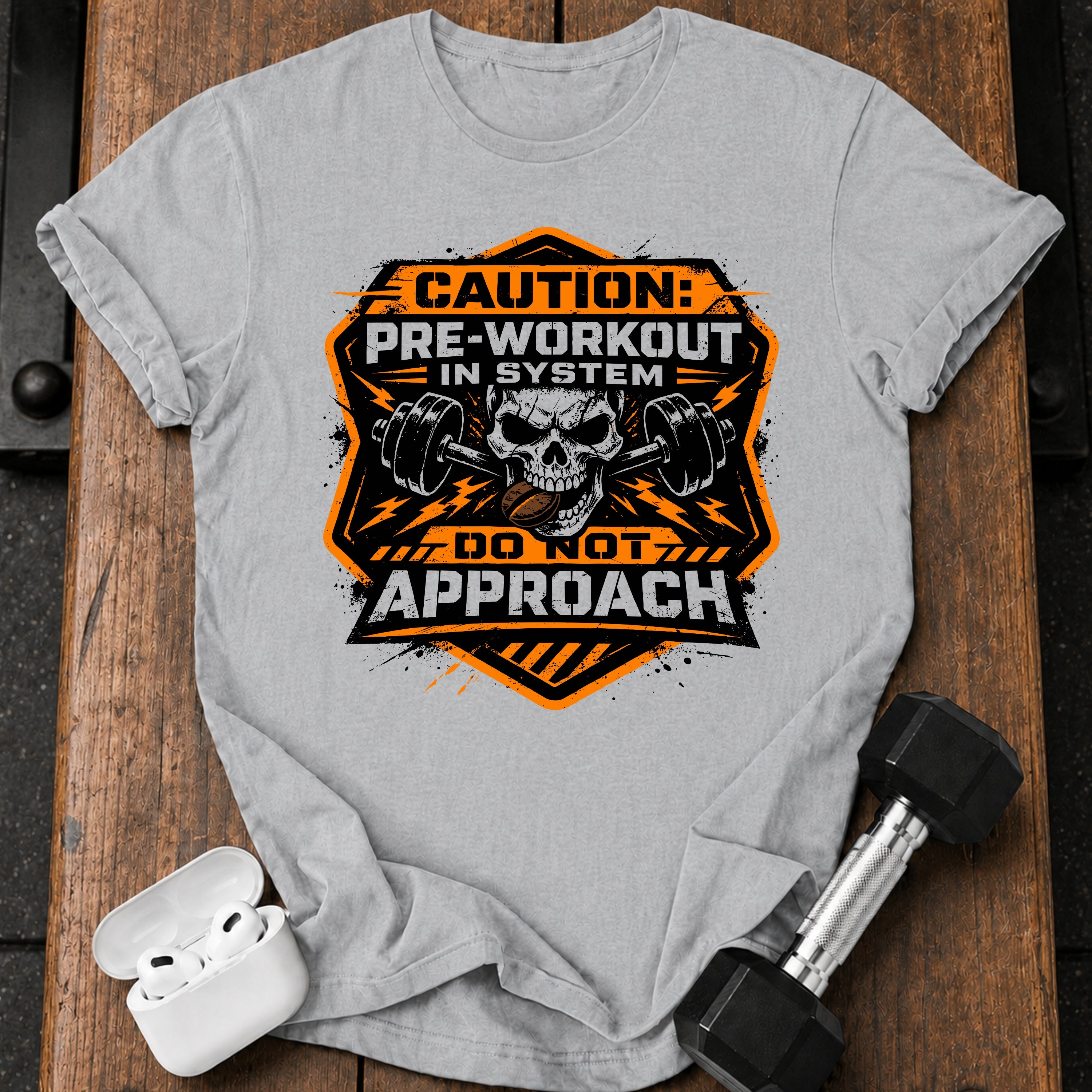 Pre Workout Warning T-Shirt