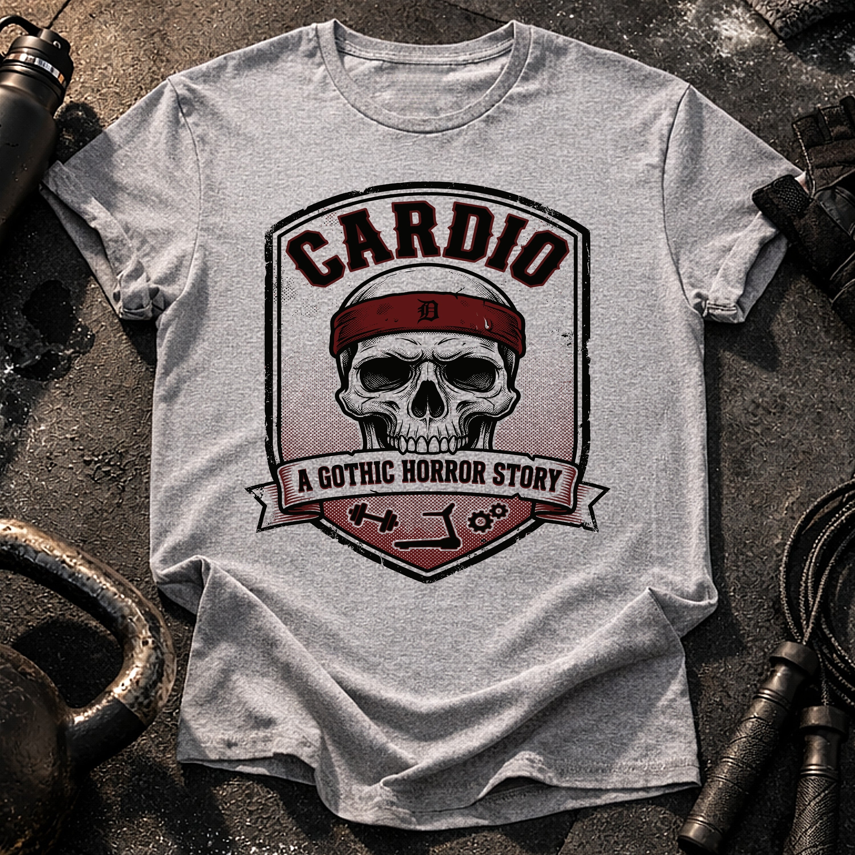 Funny Cardio Gym T-Shirt