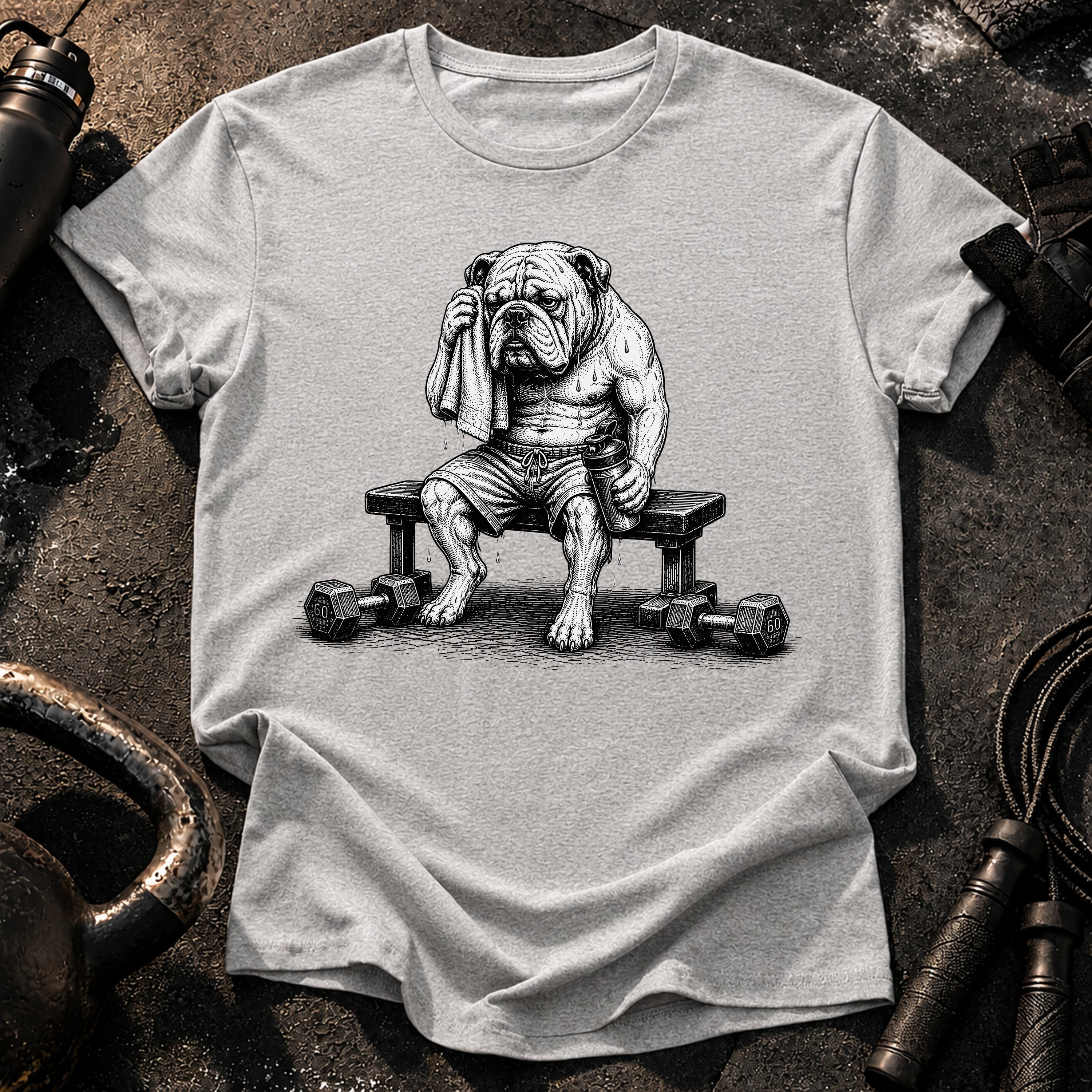 Bulldog Recovery Bench T-Shirt