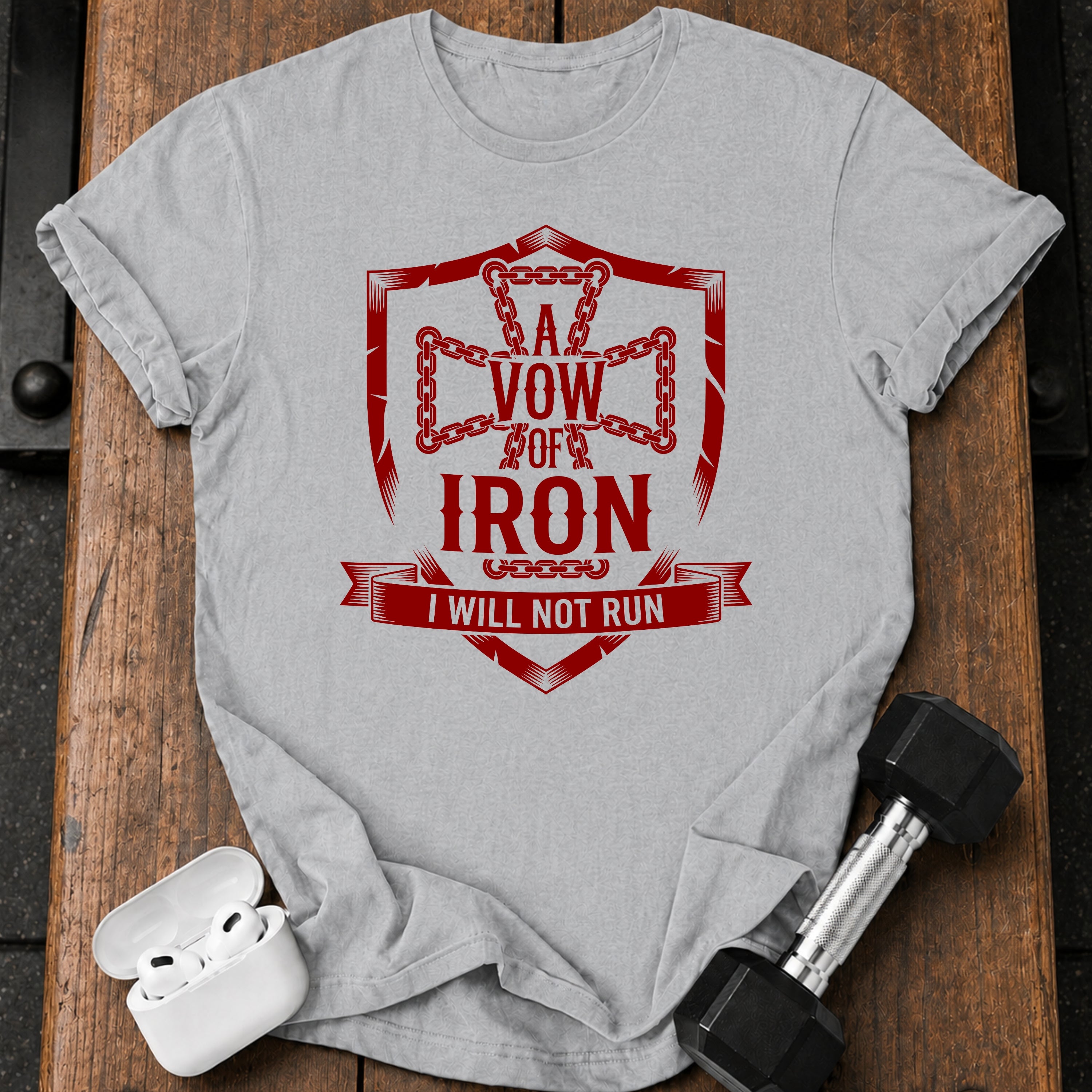 Vow Of Iron Gym T-Shirt