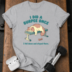Lazy Burpee Cat T-Shirt
