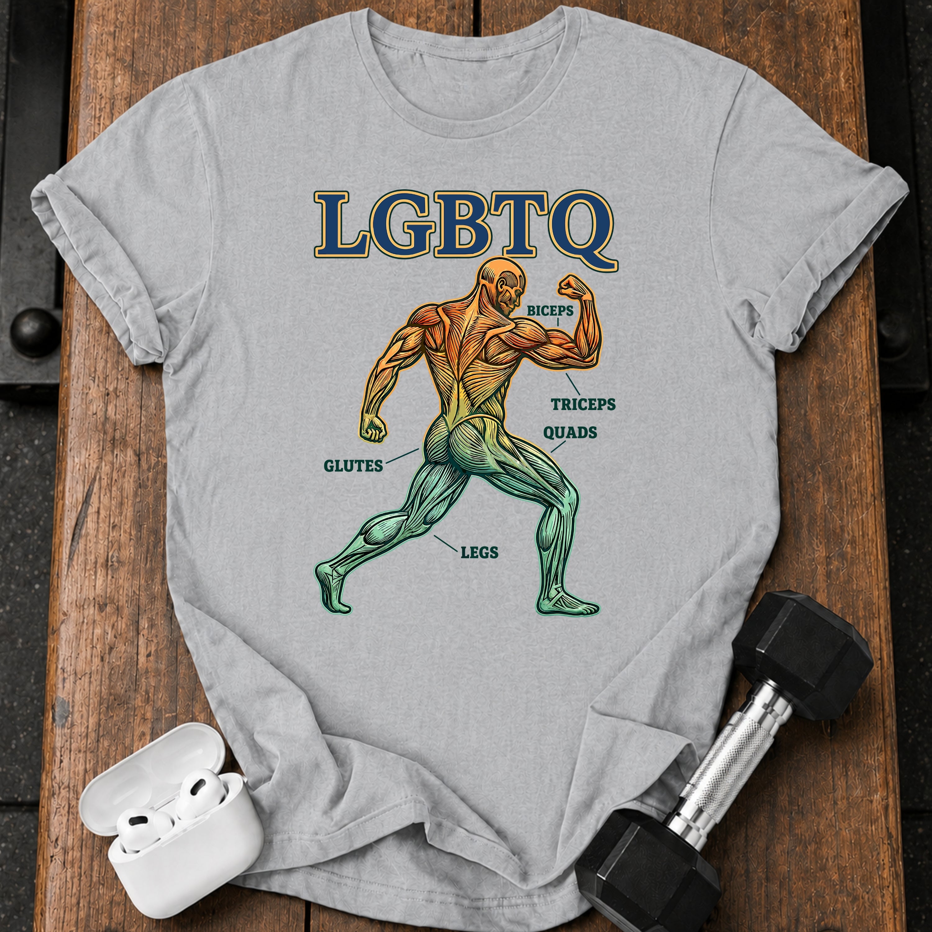 LGBTQ Funny  Gym T-Shirt