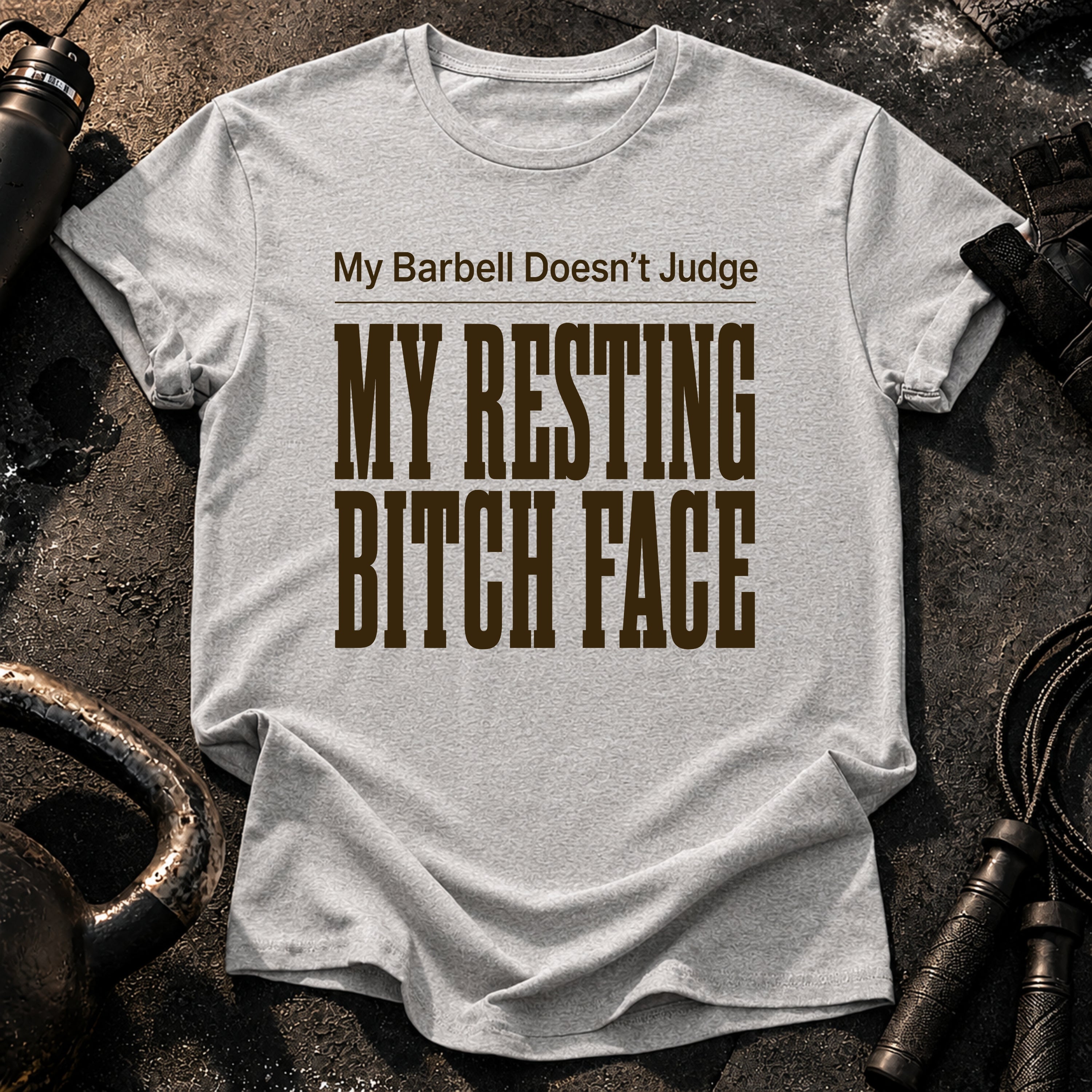 Barbell No Judge T-Shirt