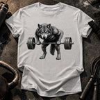 Wolf Barbell Row T-Shirt