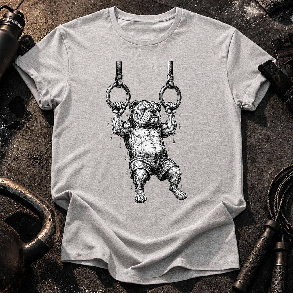 Bulldog Gym Rings T-Shirt