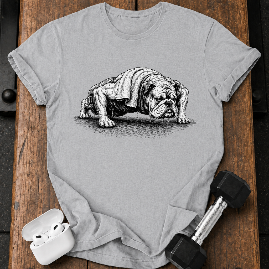 Bulldog Push Up T-Shirt