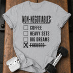 Non Negotiables Checklist T-Shirt