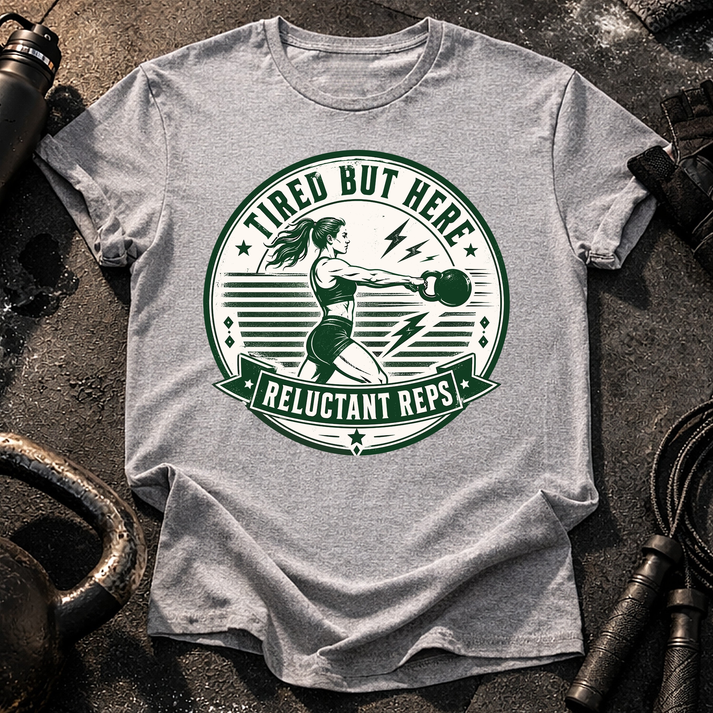 Women's Tired But Here T-Shirt