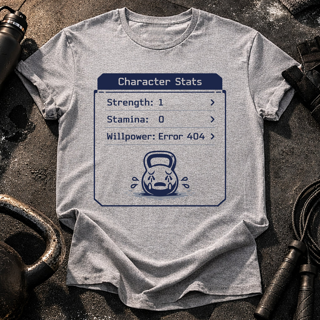 Character Stats Gym T-Shirt
