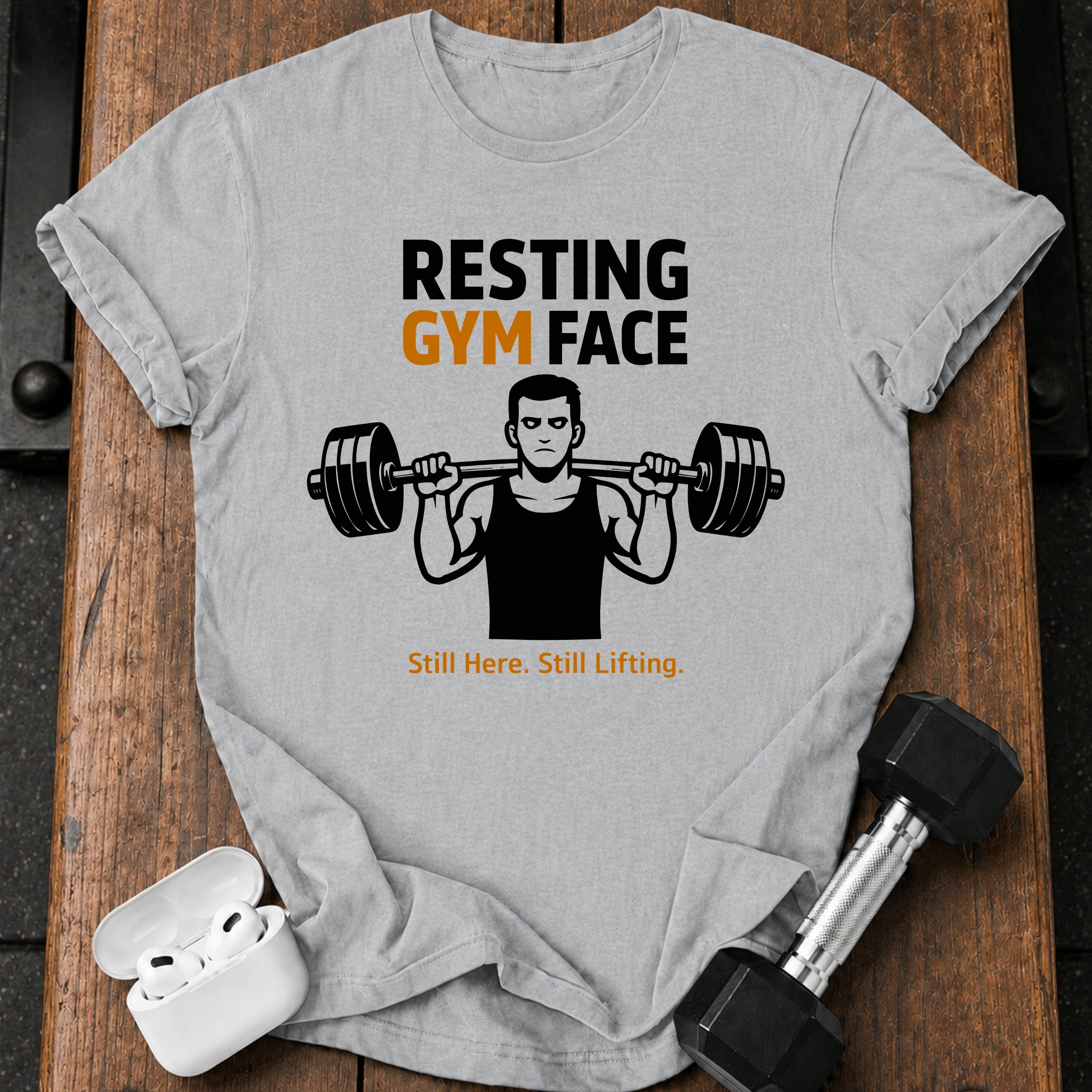 Resting Gym Face T-Shirt