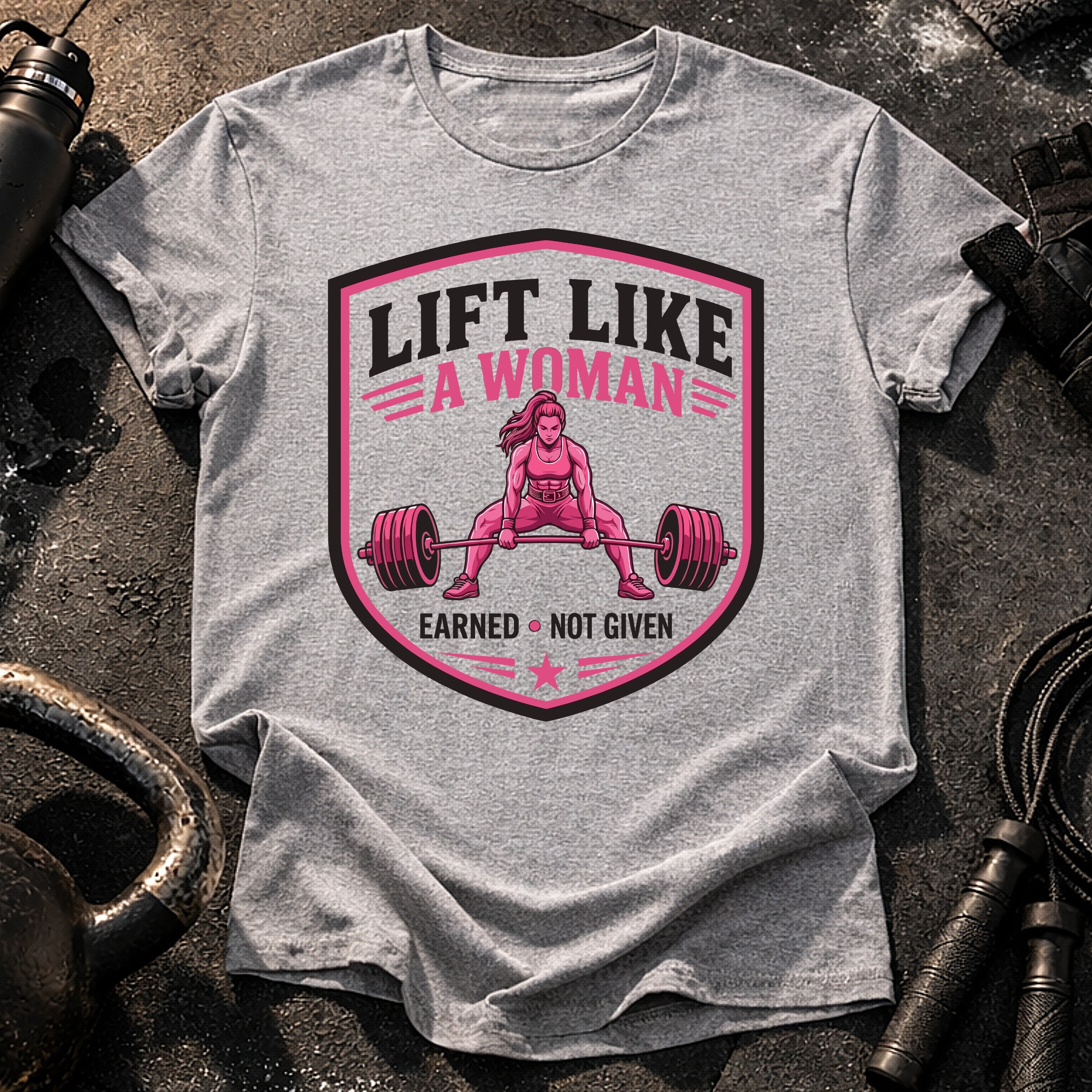 Lift Like A Woman T-Shirt