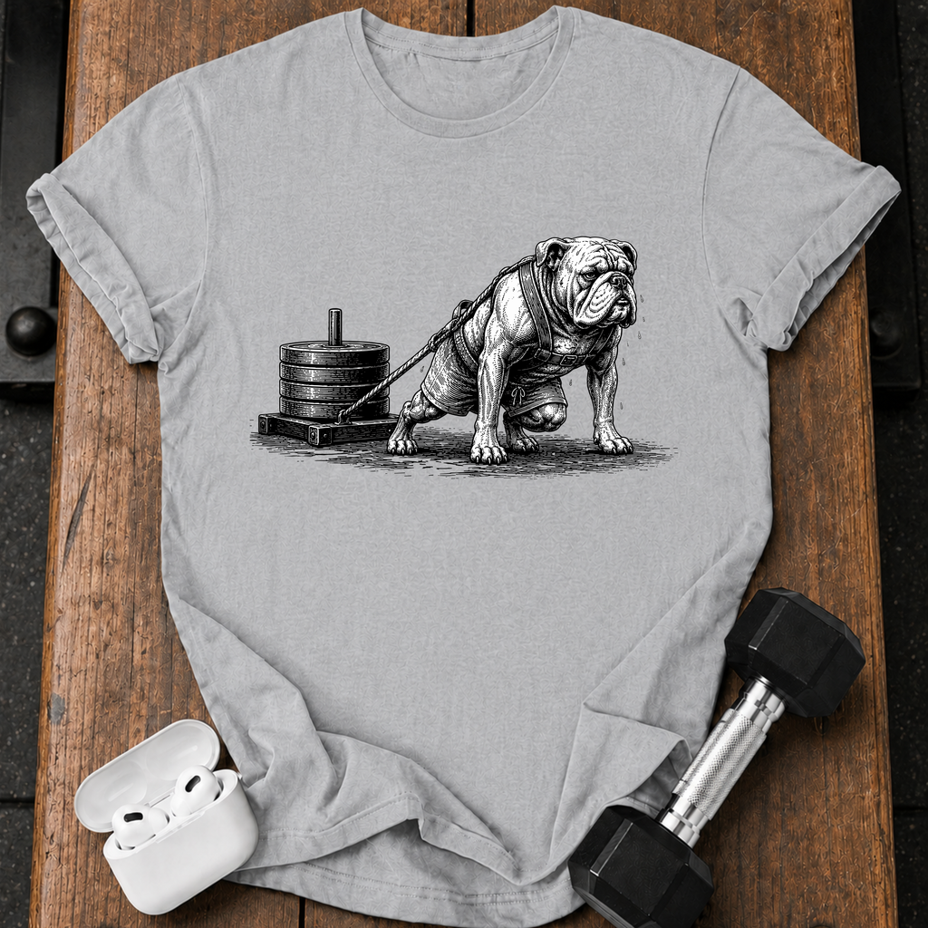 Bulldog Sled Pull T-Shirt