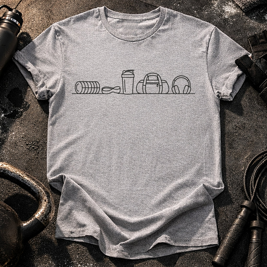 Gym Essentials Line T-Shirt