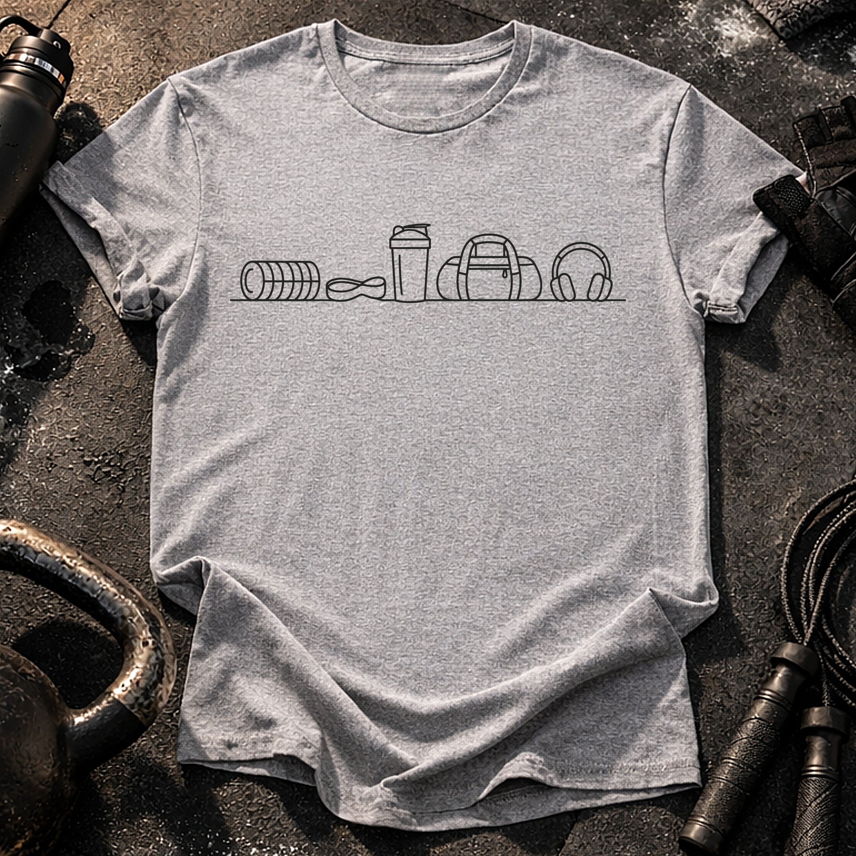 Gym Essentials Line T-Shirt