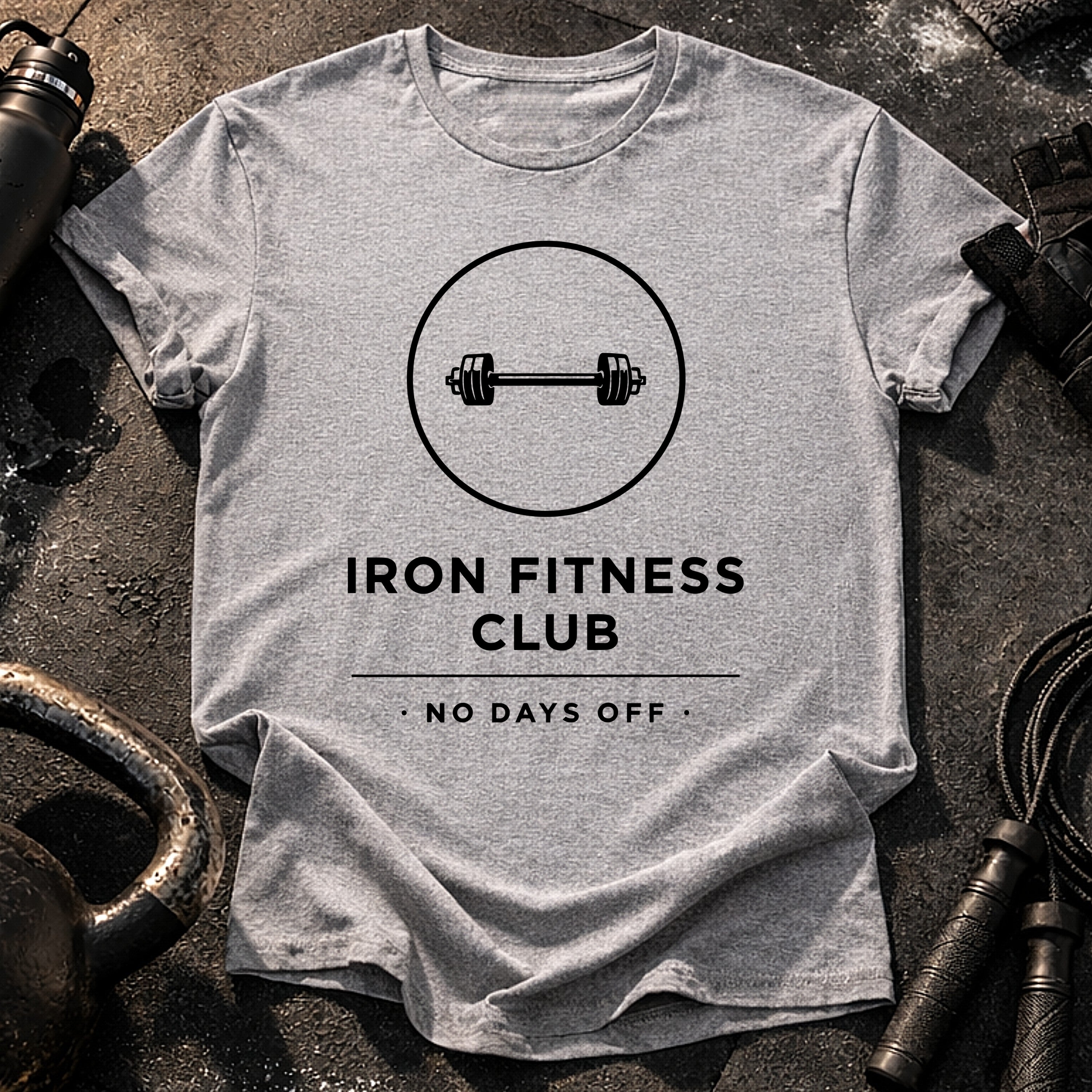 Iron Fitness No Days 2 T-Shirt