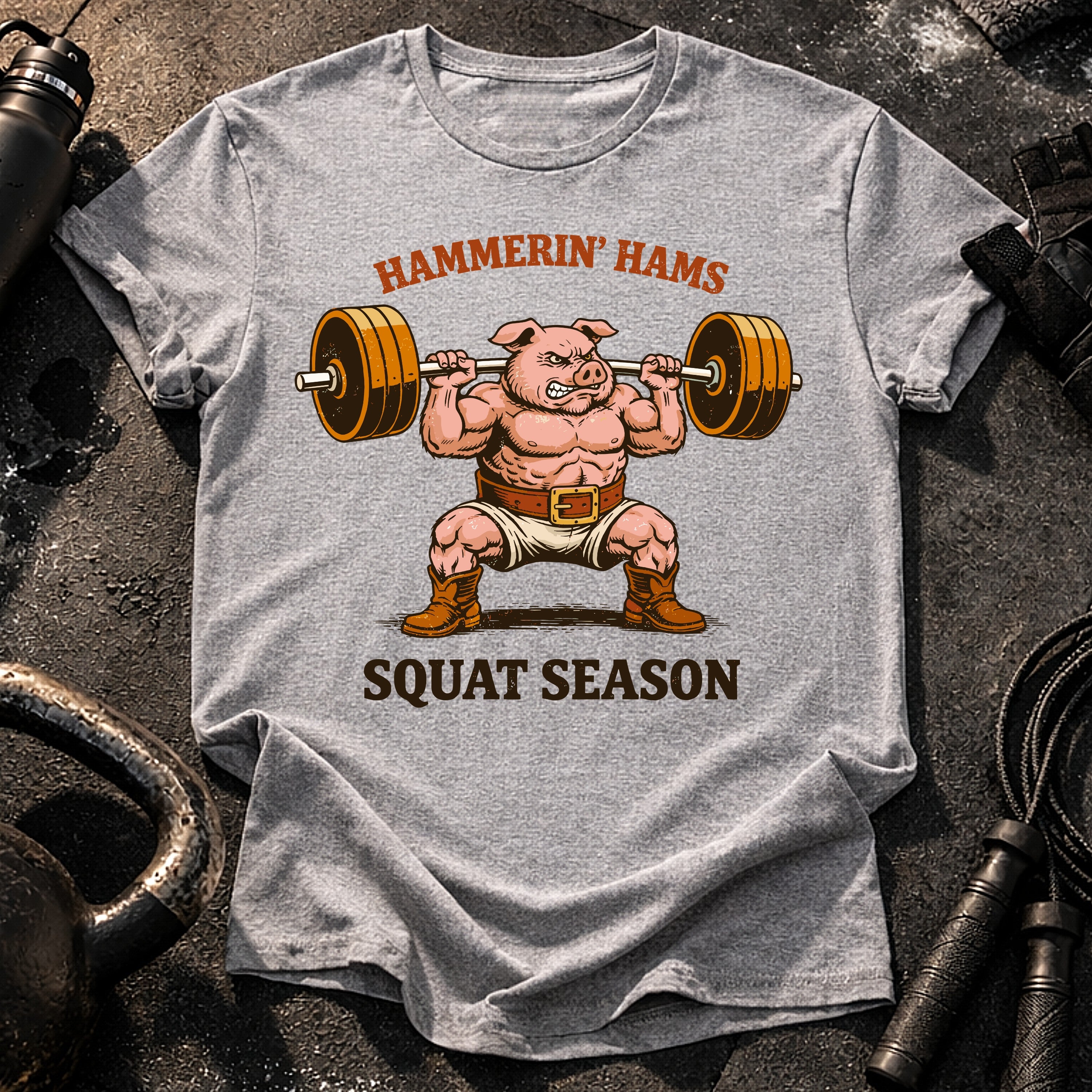 Hammerin Hams Gym T-Shirt