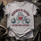Meowcle Gains Gym T-Shirt