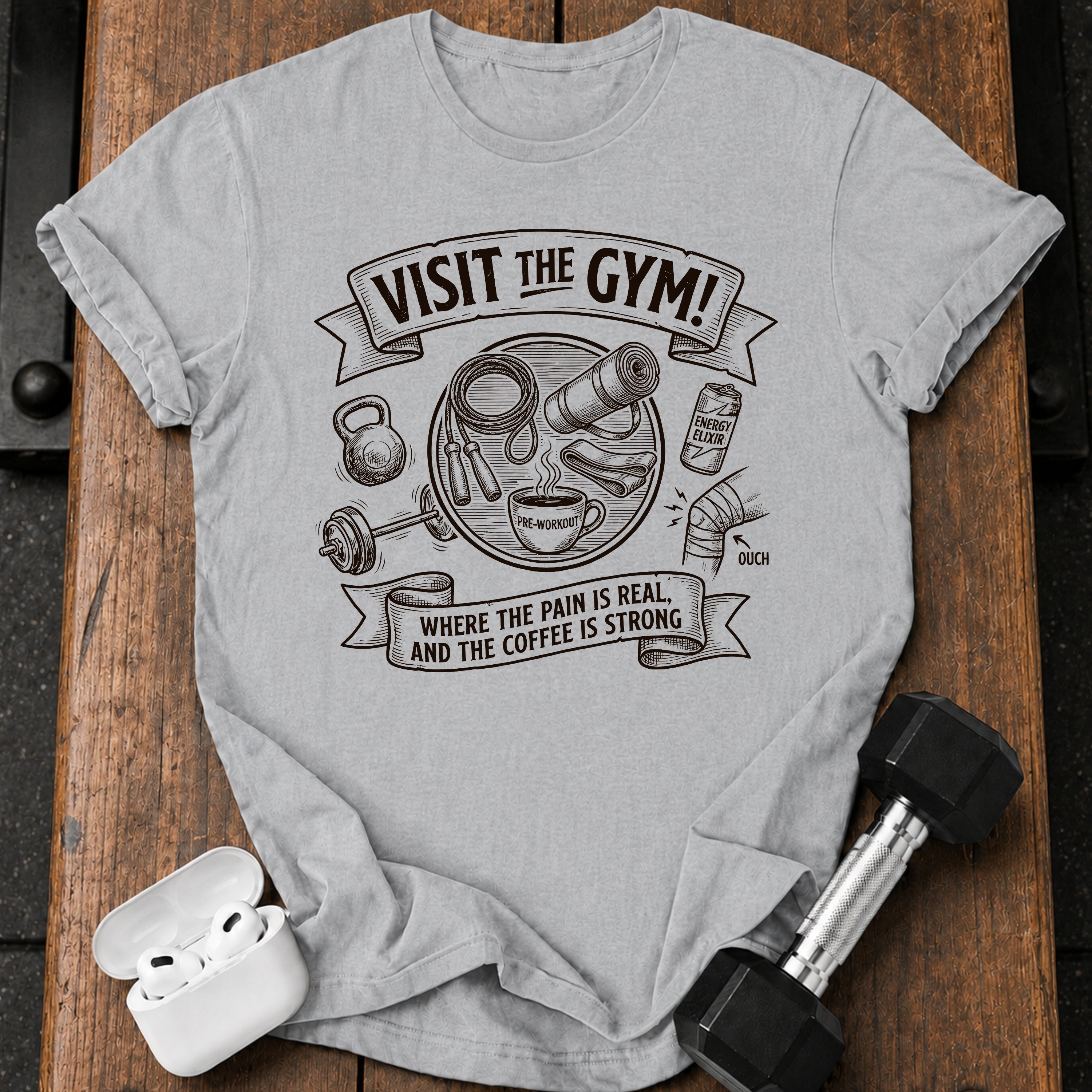 Visit The Gym T-Shirt
