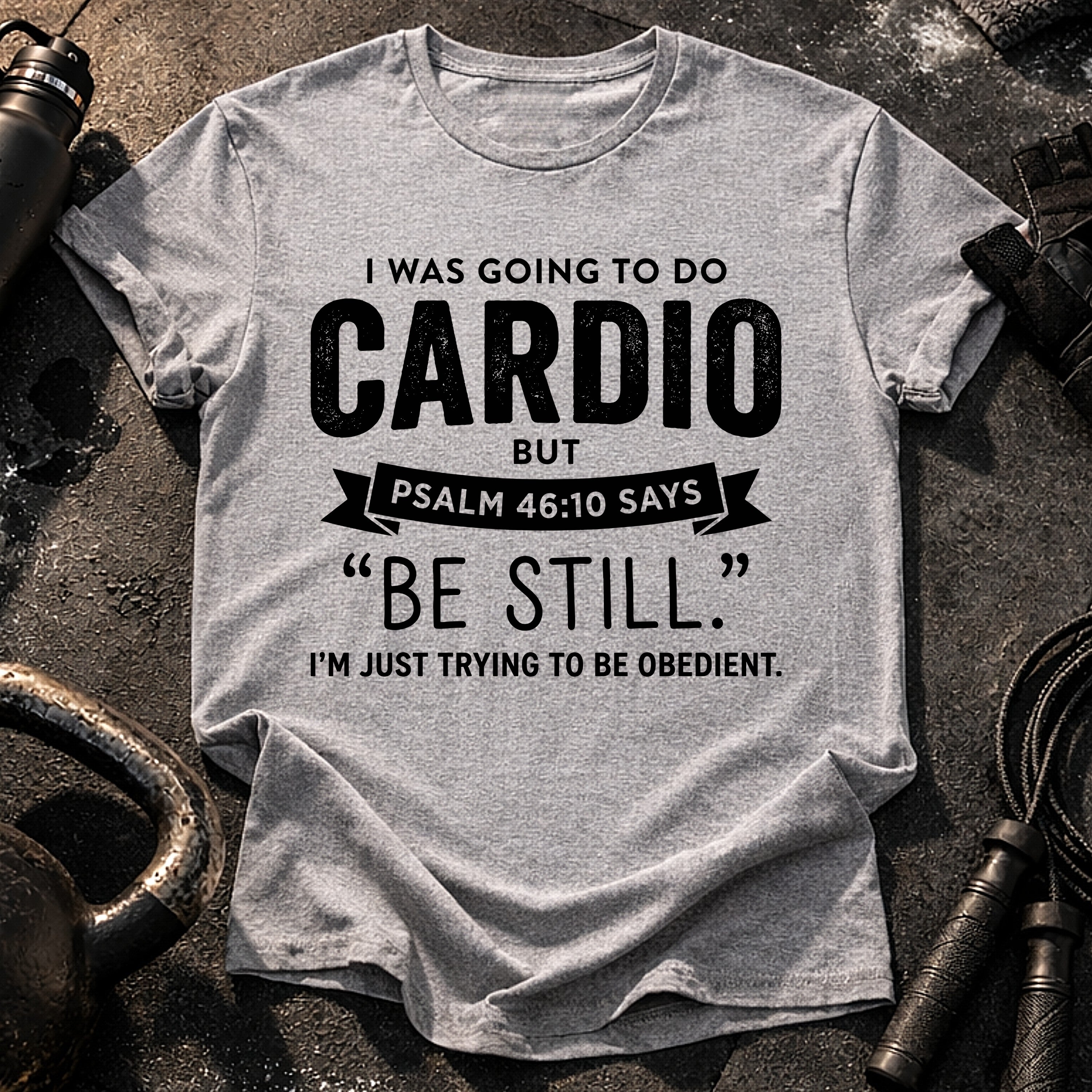 Be Still Cardio T-Shirt