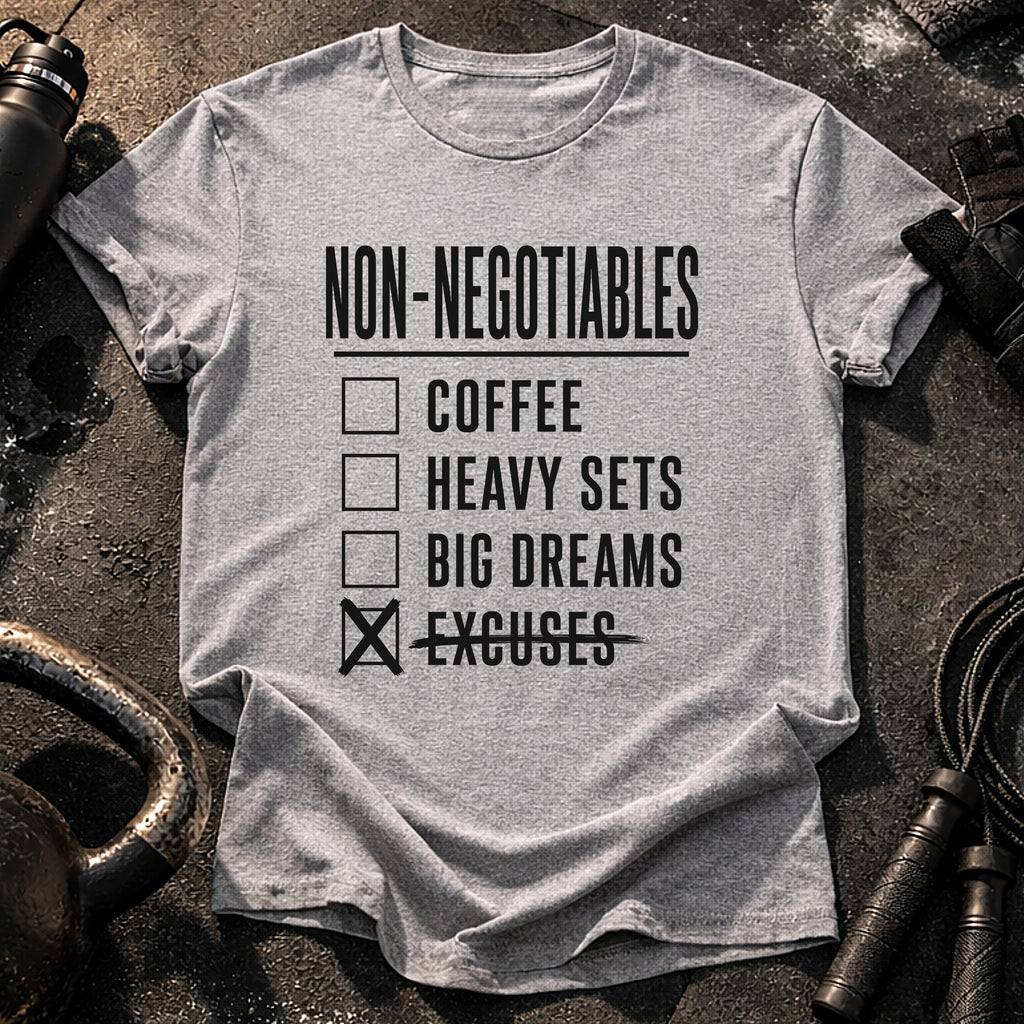 Non Negotiables Checklist T-Shirt