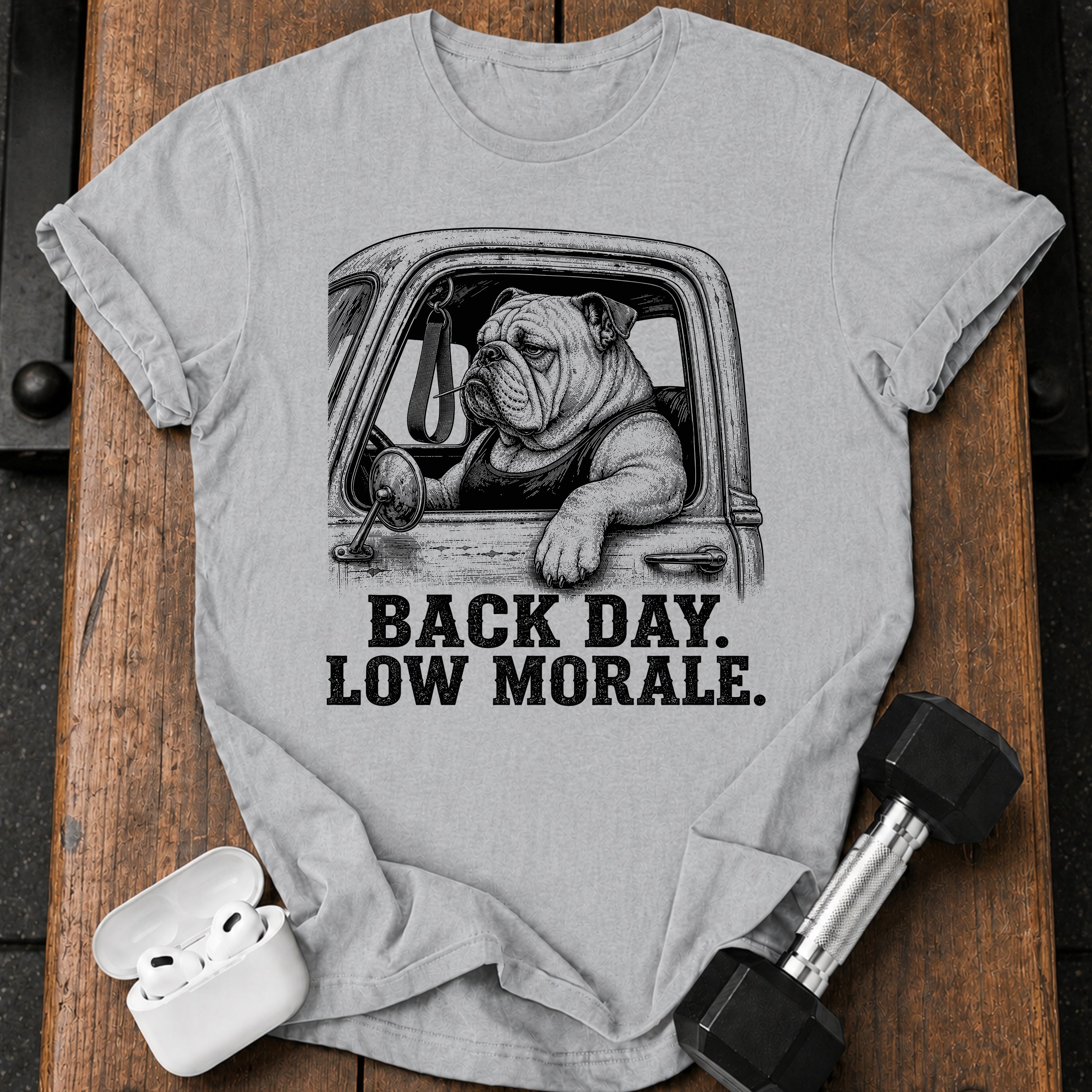 Low Morale Back Day T-Shirt