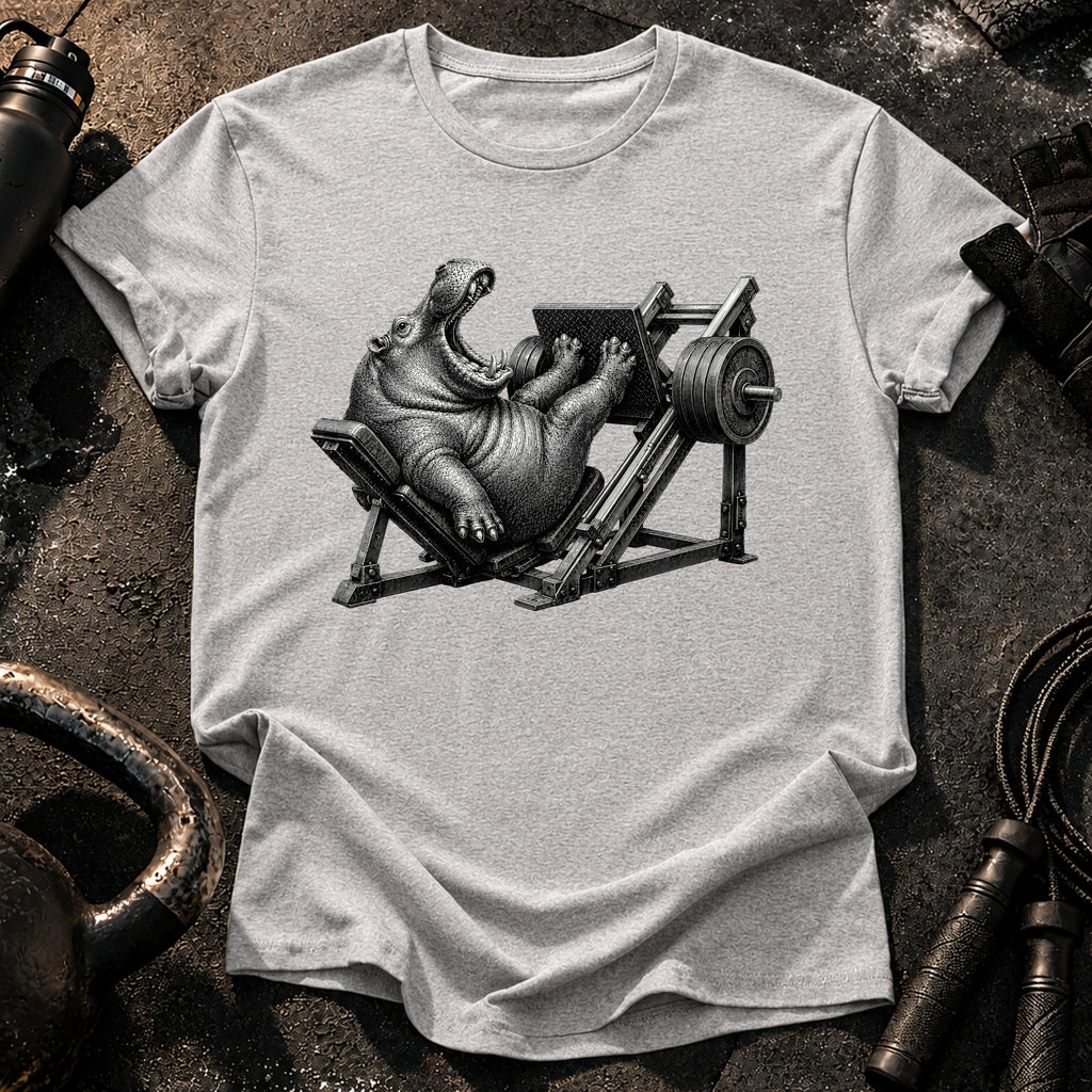 Hippo Leg Press T-Shirt