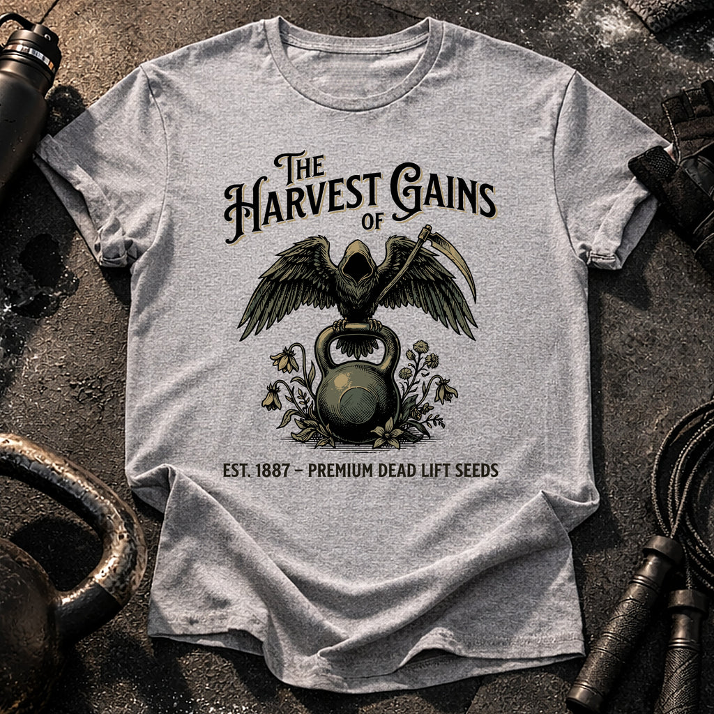 Harvest Gains Gothic T-Shirt