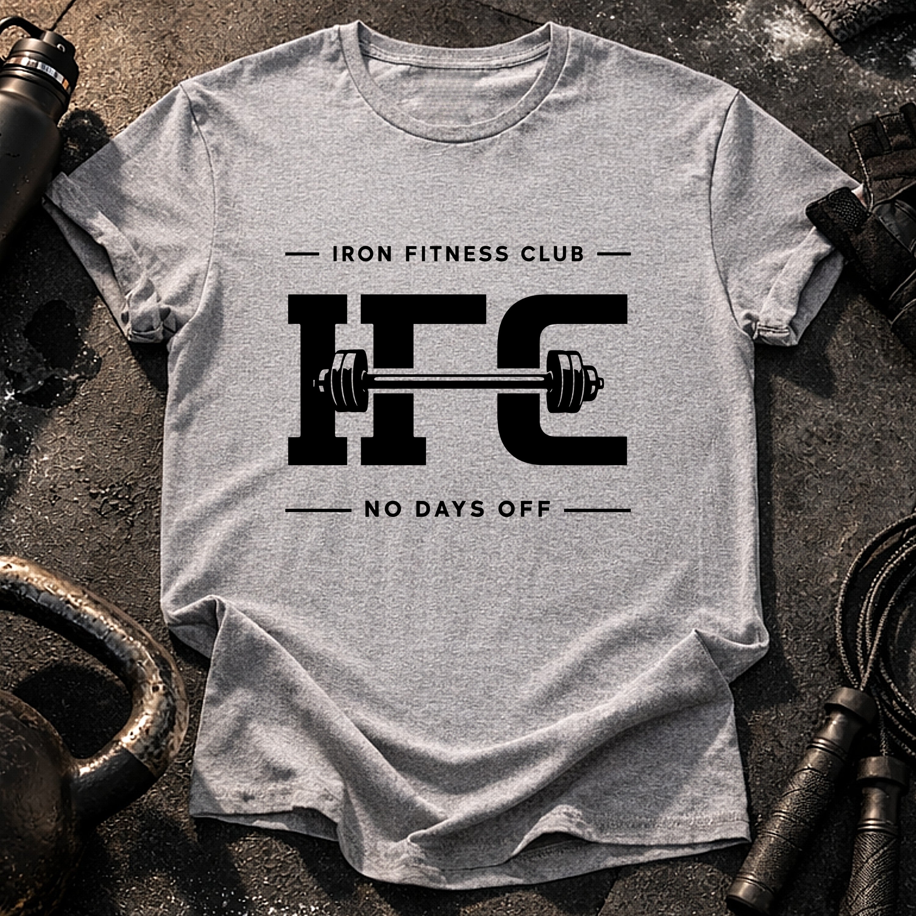 Iron Fitness No Days T-Shirt