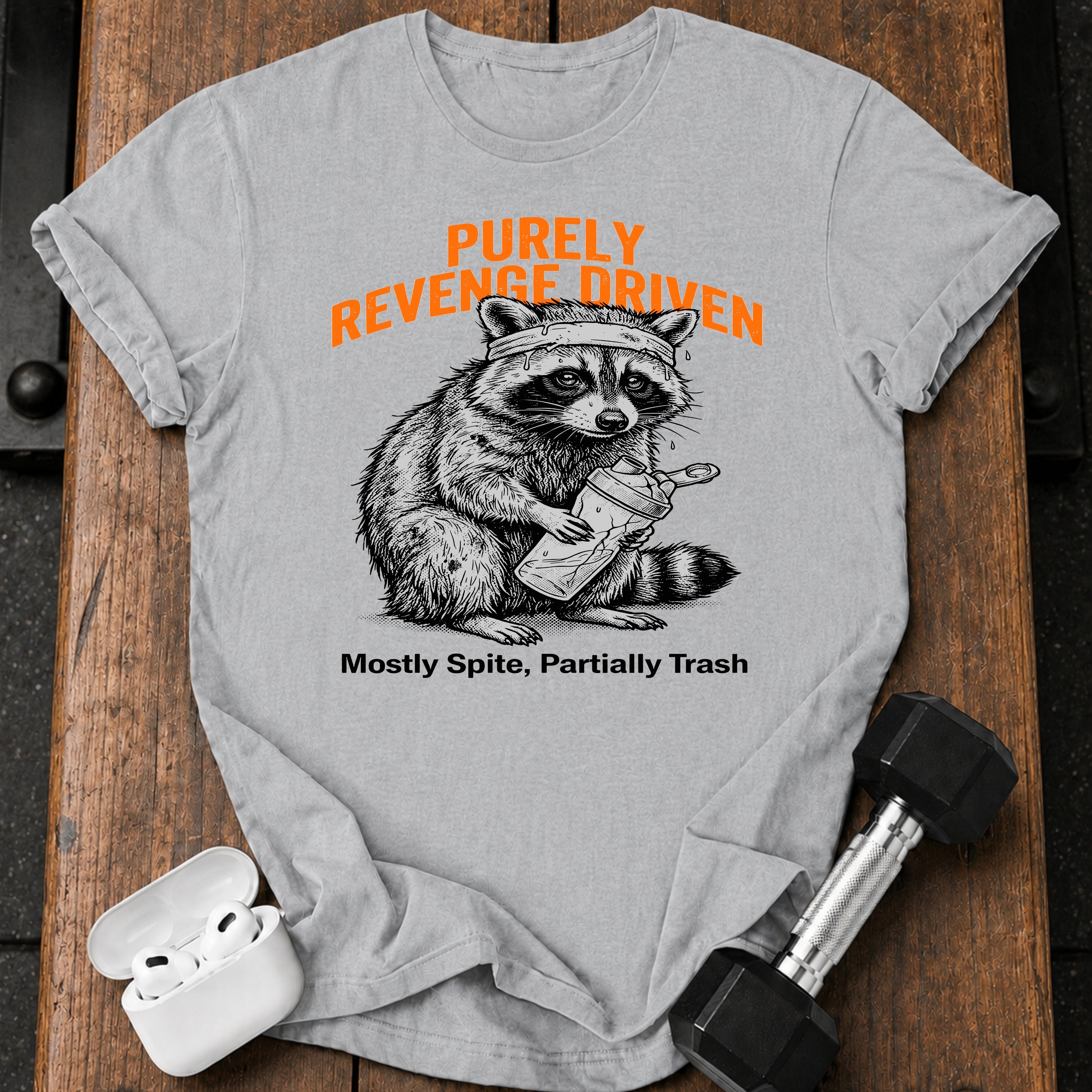 Revenge Driven Raccoon T-Shirt