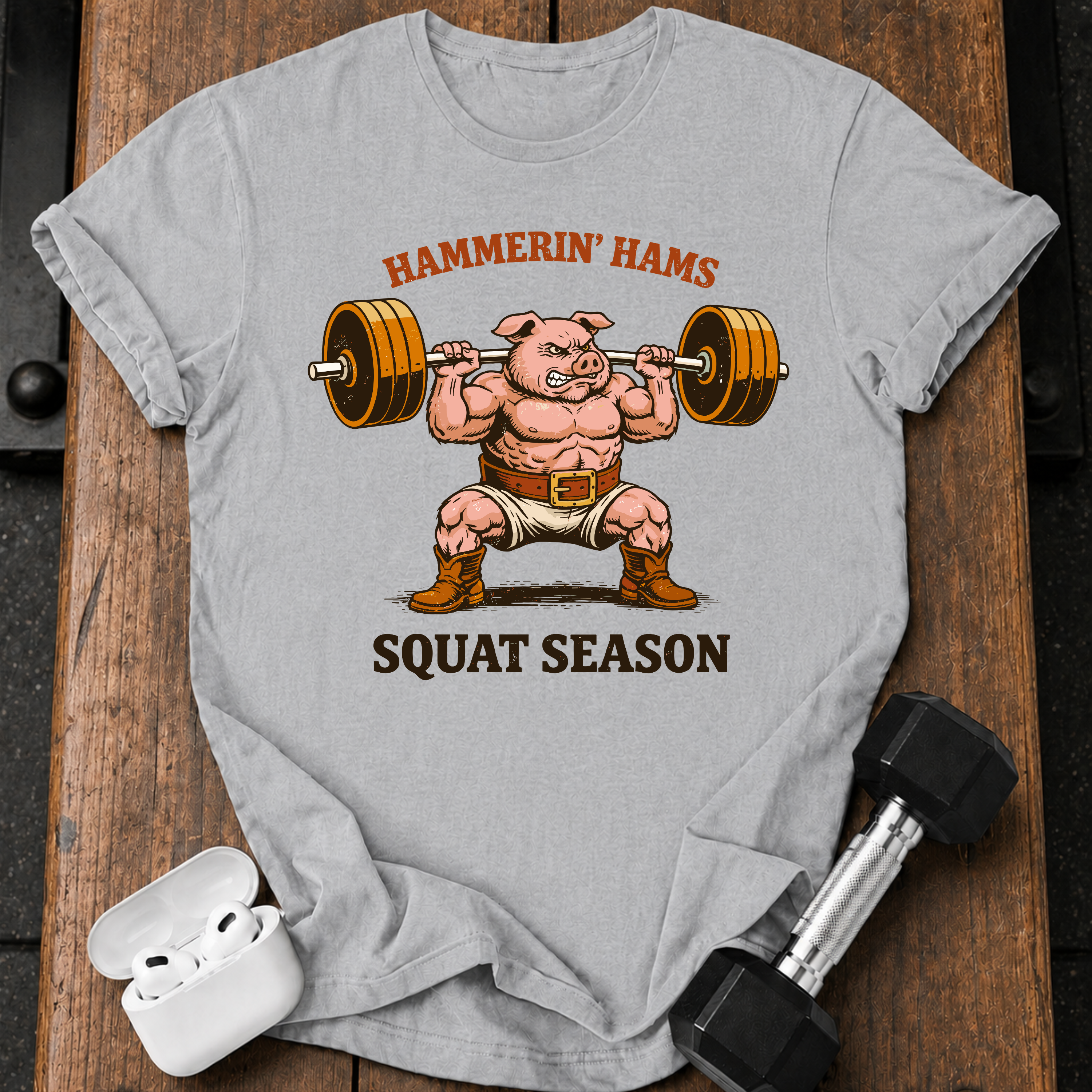 Hammerin Hams Gym T-Shirt