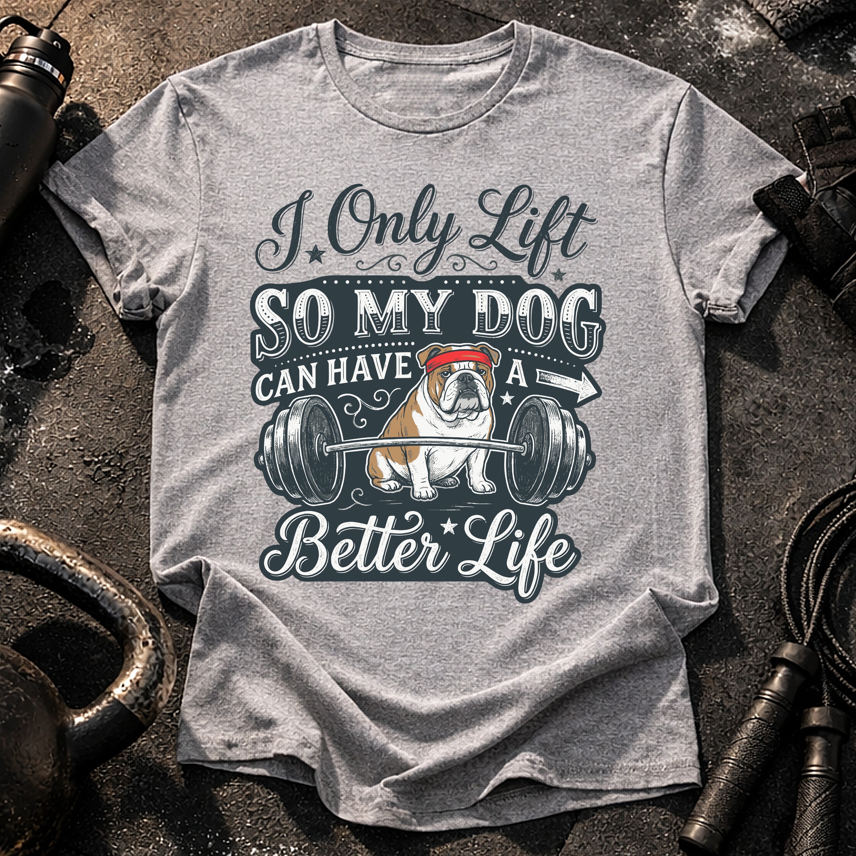 I Lift For My Dog T-Shirt