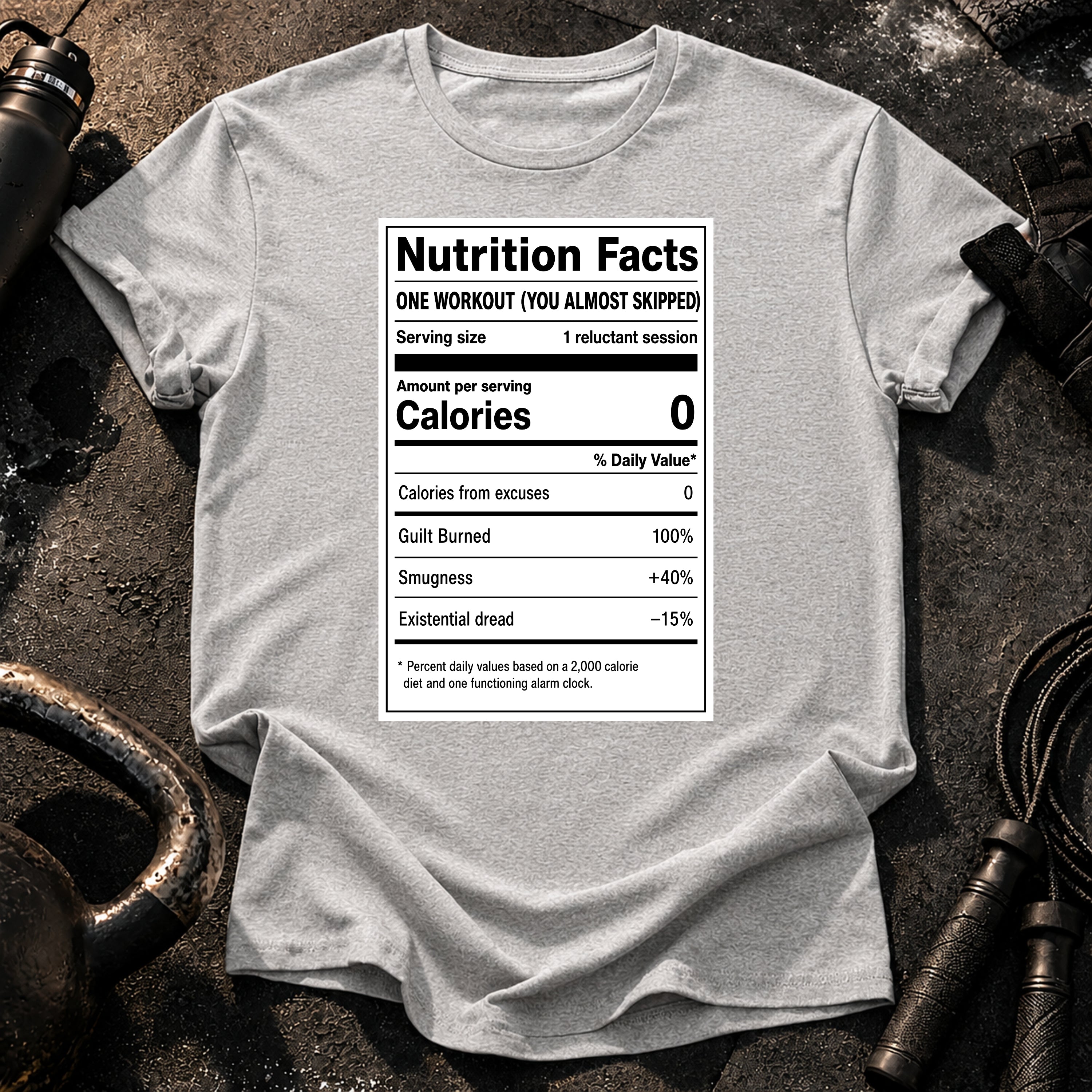 Nutrition Facts Skipped T-Shirt