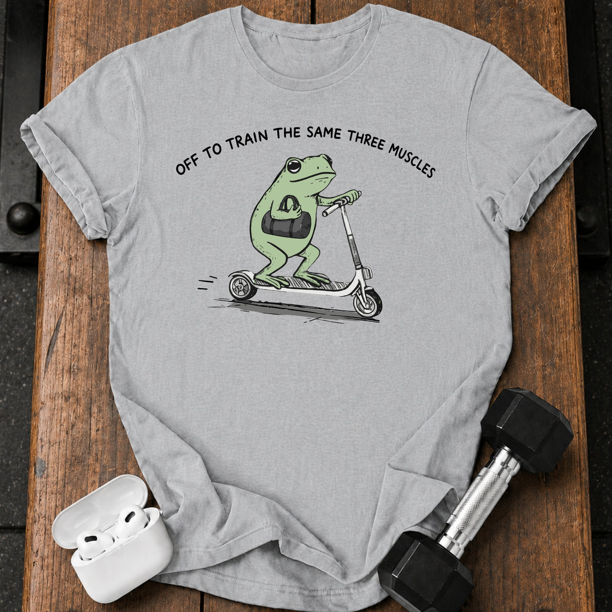 Same Three Muscles Frog T-Shirt
