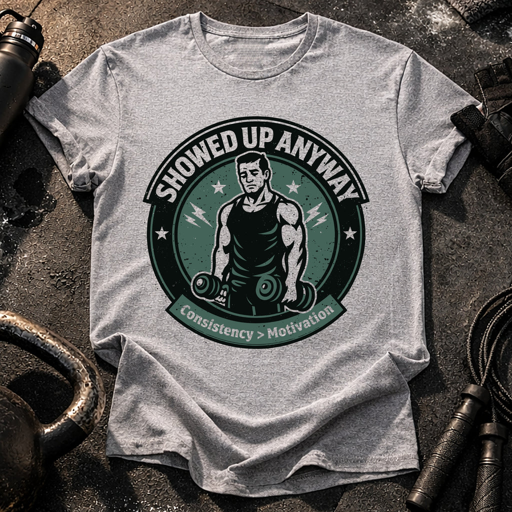 Showed Up Anyway T-Shirt