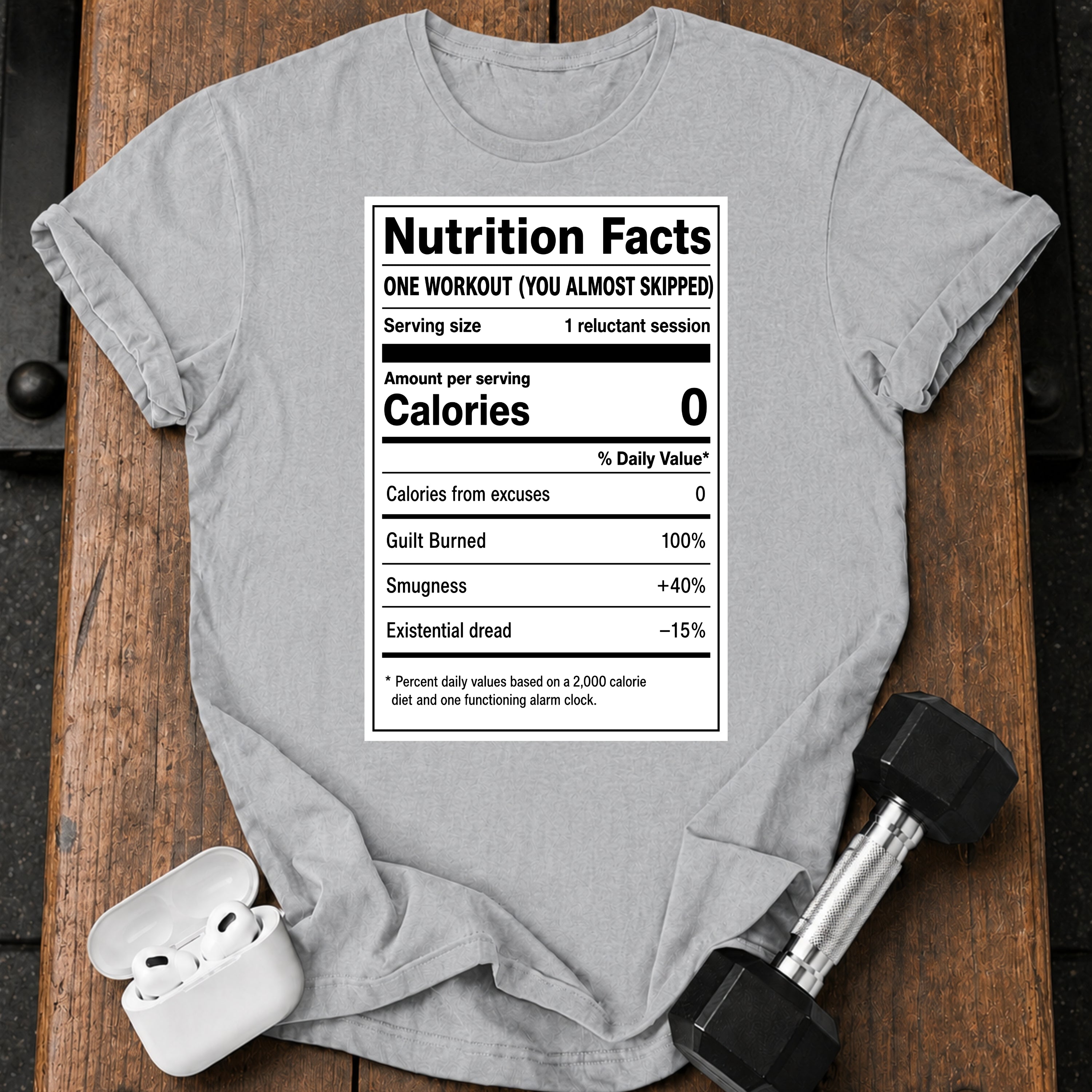 Nutrition Facts Skipped T-Shirt