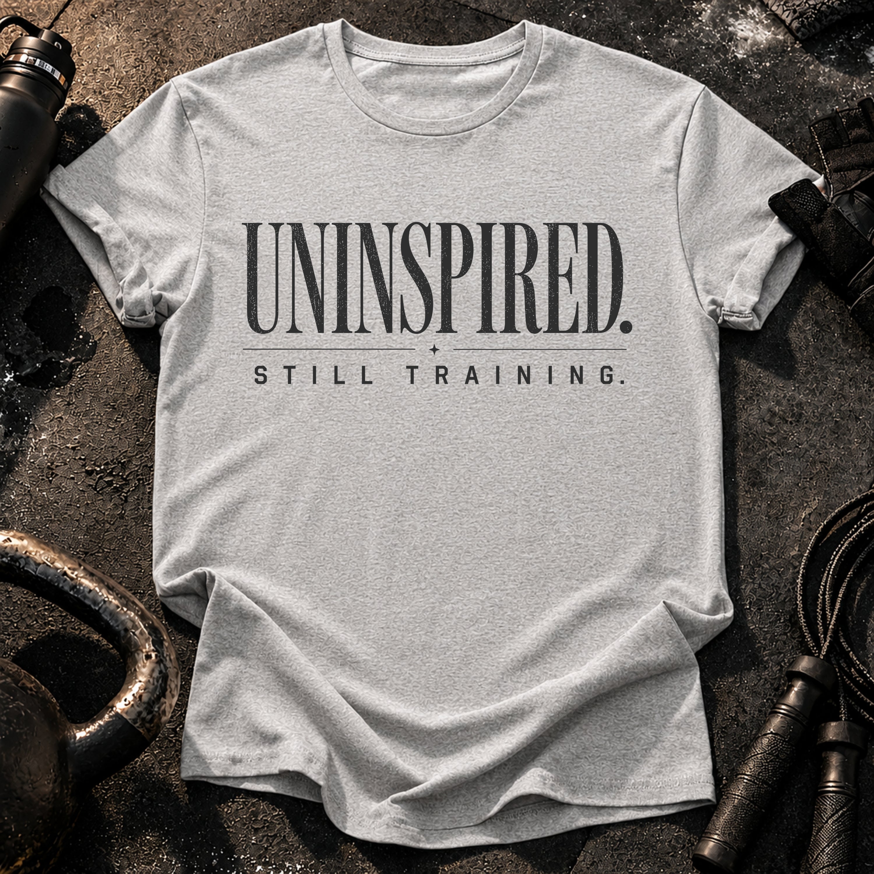 Uninspired Still Training T-Shirt