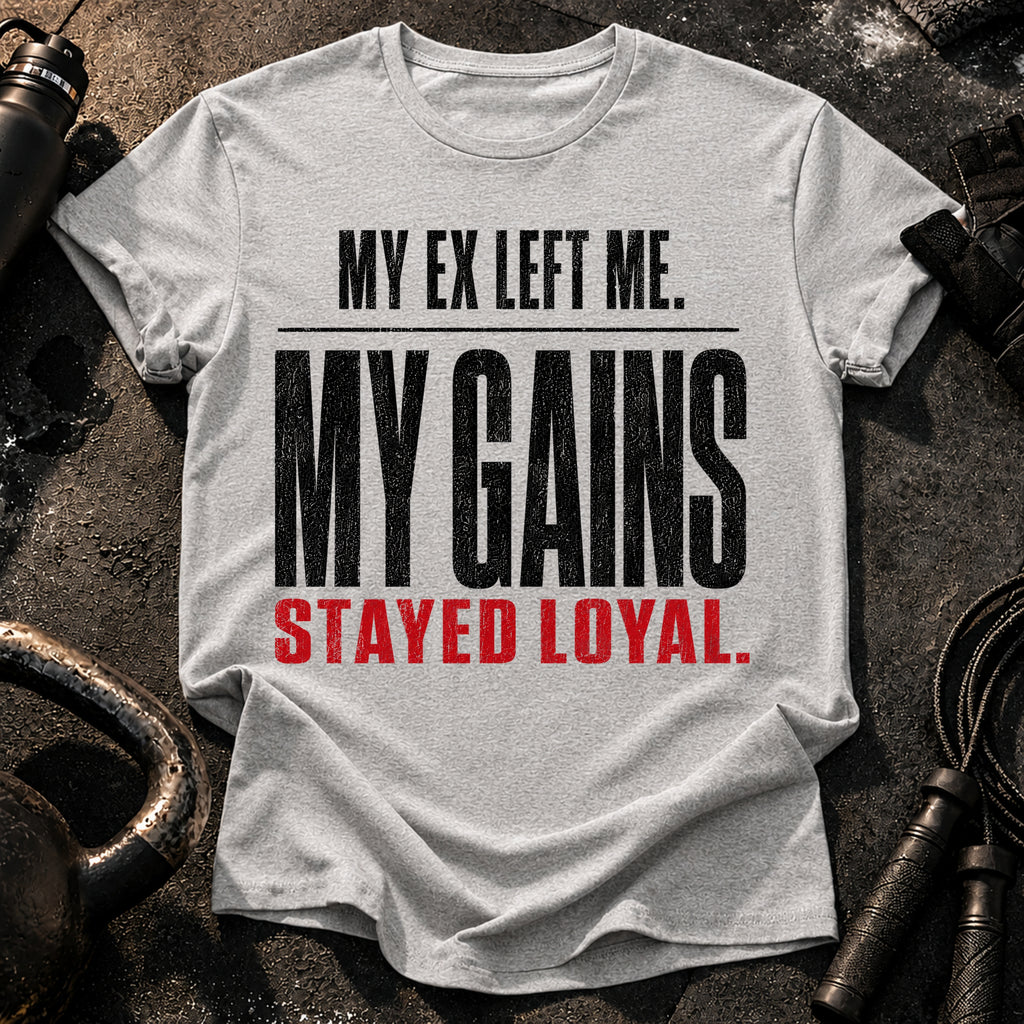 Ex Left Gains Stayed T-Shirt