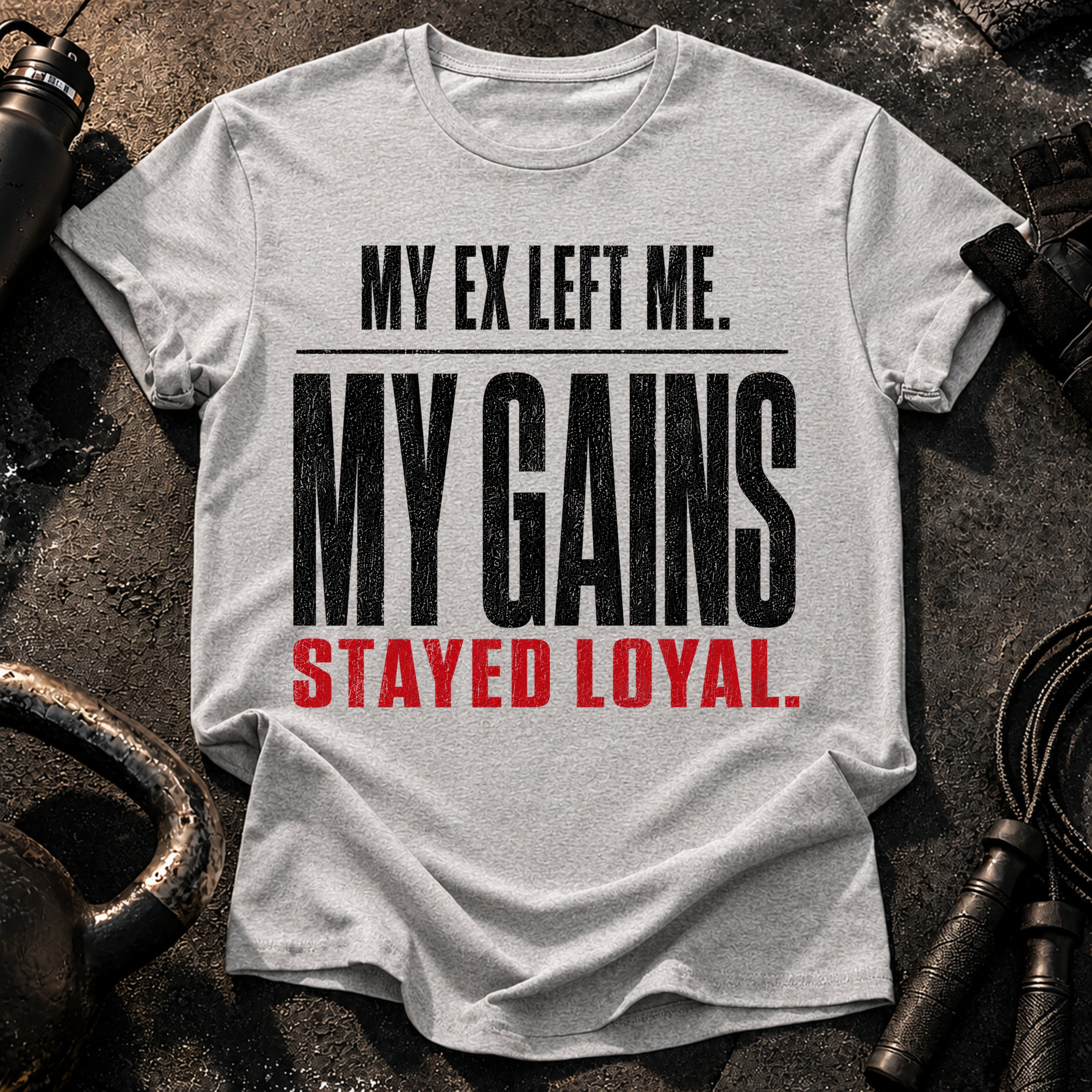 Ex Left Gains Stayed T-Shirt
