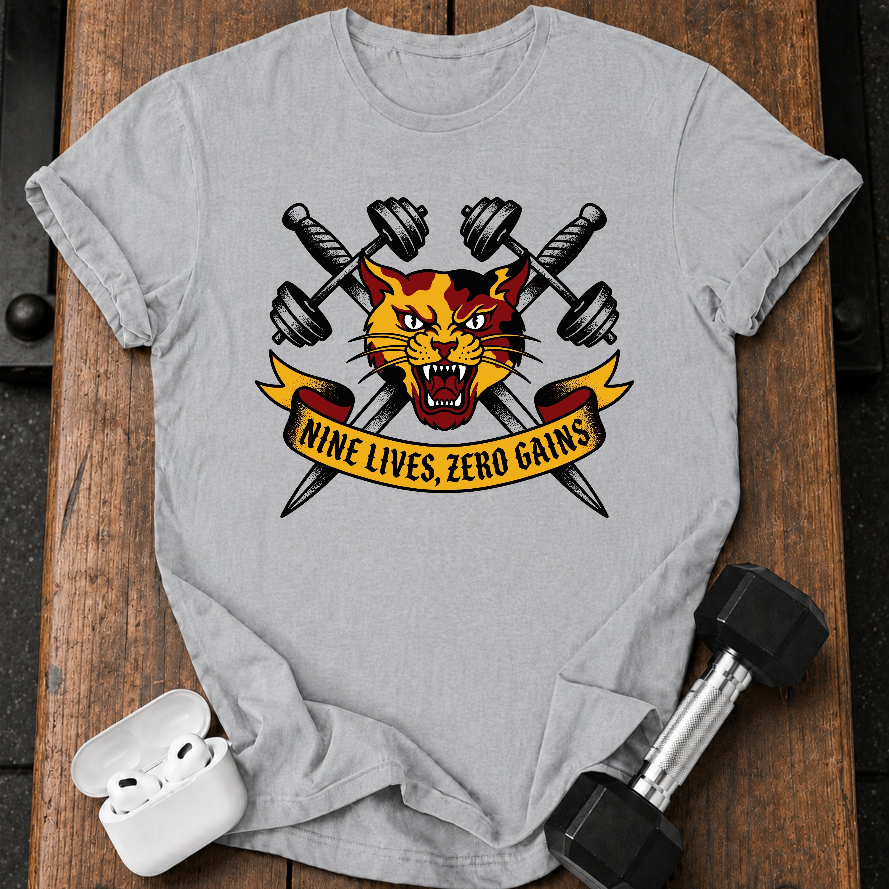 Nine Lives Zero Gains T-Shirt