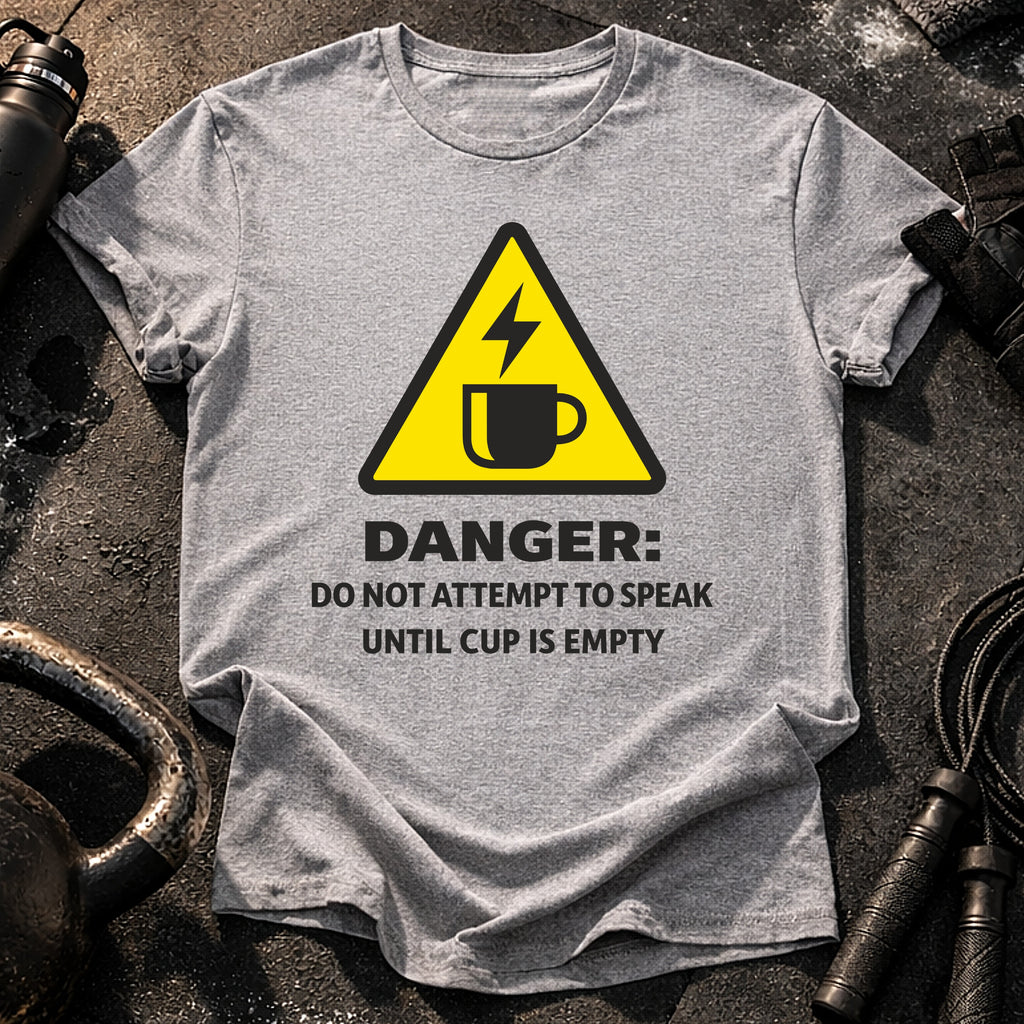 Do Not Speak Coffee T-Shirt