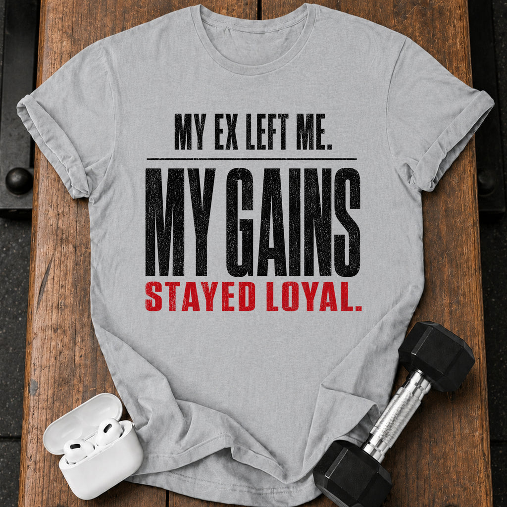 Ex Left Gains Stayed T-Shirt