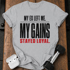Ex Left Gains Stayed T-Shirt