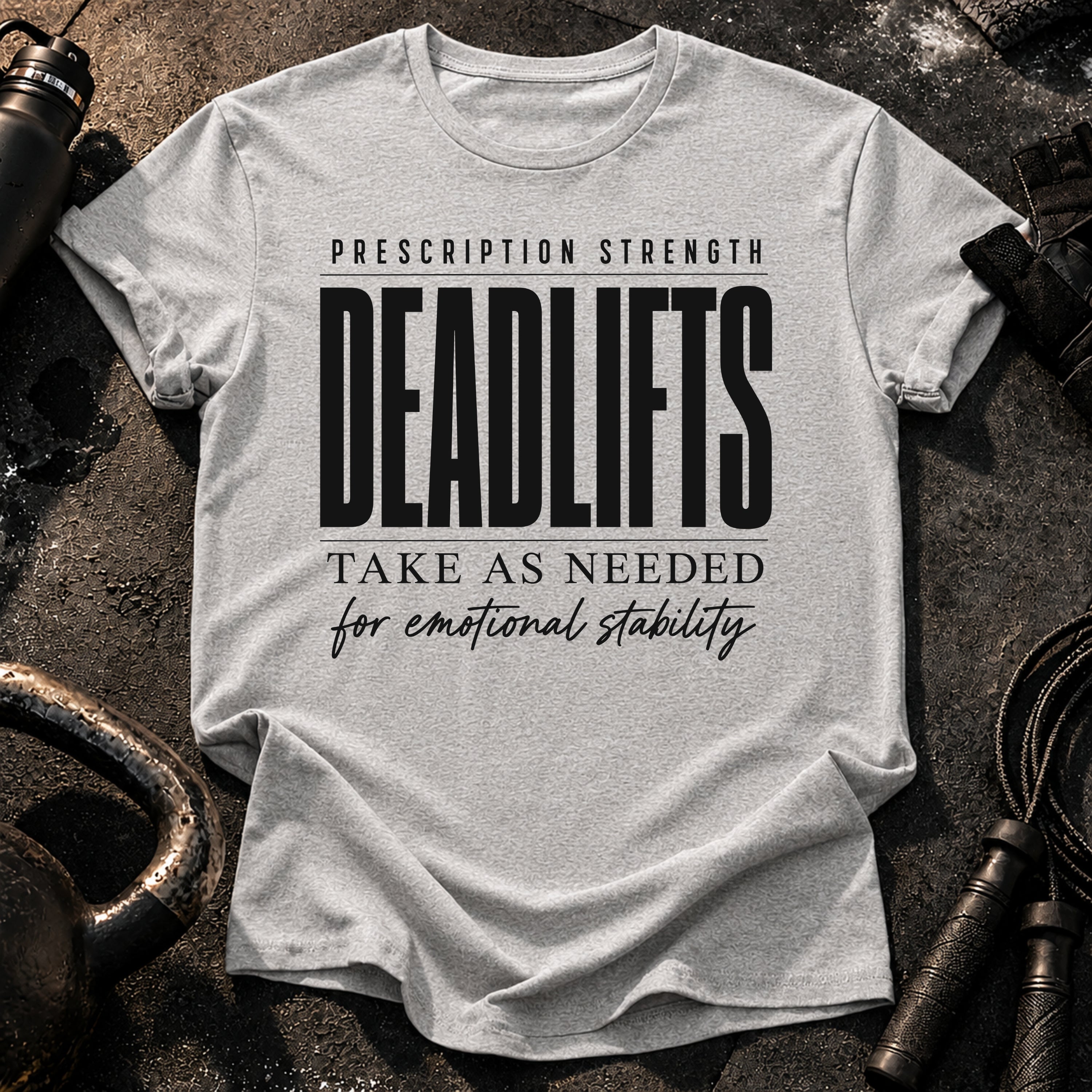 Prescription Strength Deadlift T-Shirt