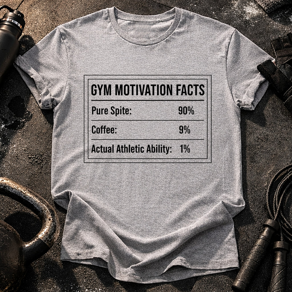Motivation Facts Gym T-Shirt