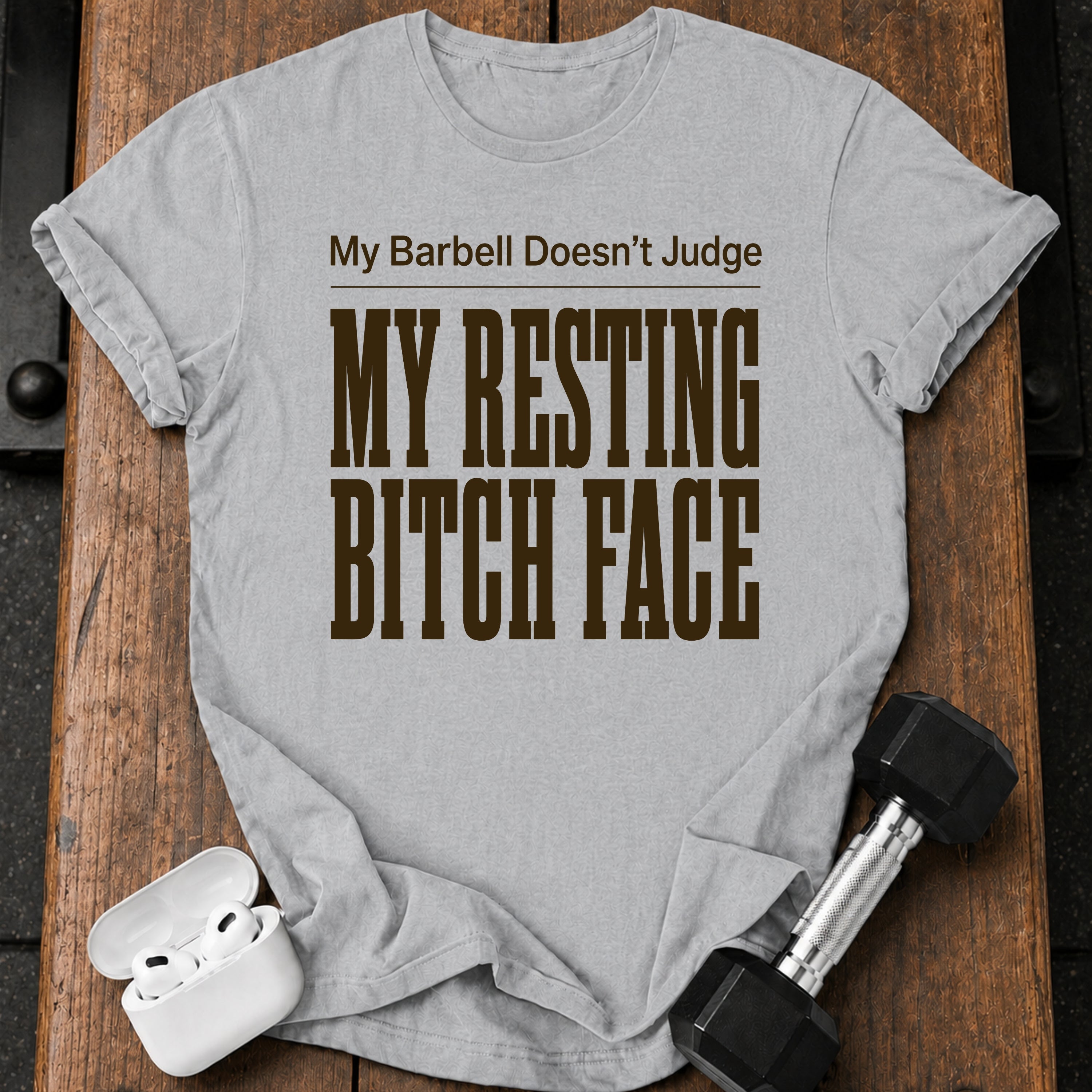 Barbell No Judge T-Shirt
