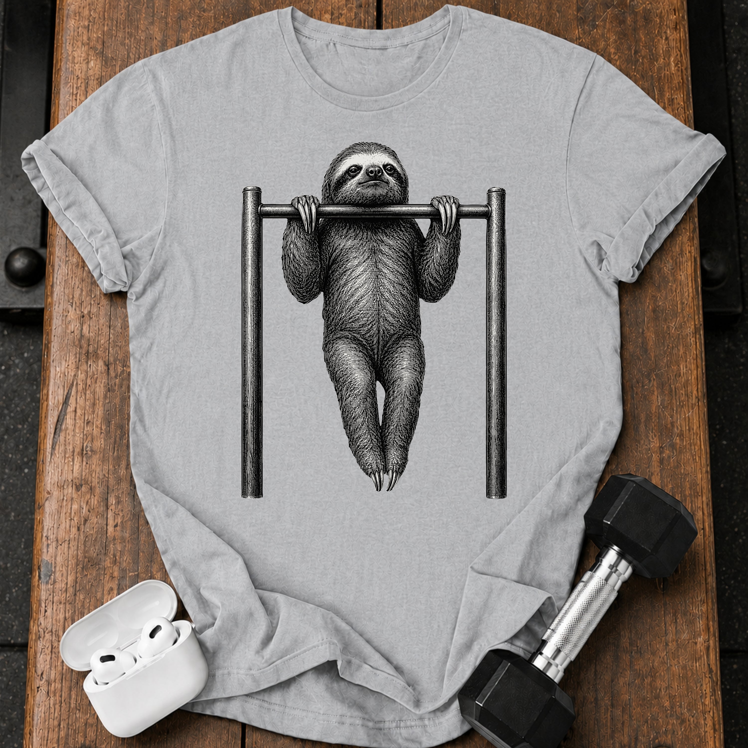 Sloth Pull-up T-Shirt
