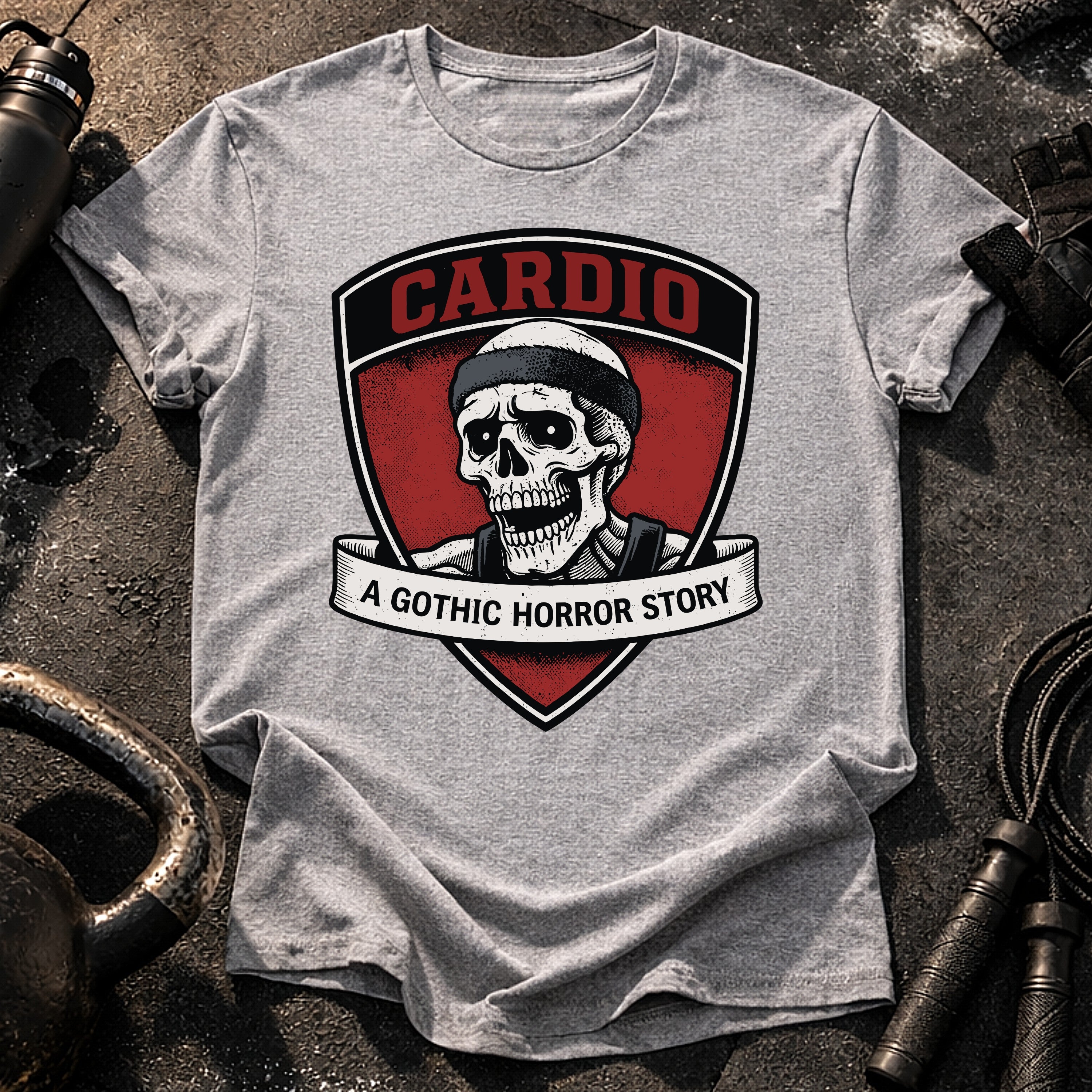 Cardio Horror Story T-Shirt