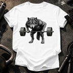 Wolf Barbell Row T-Shirt