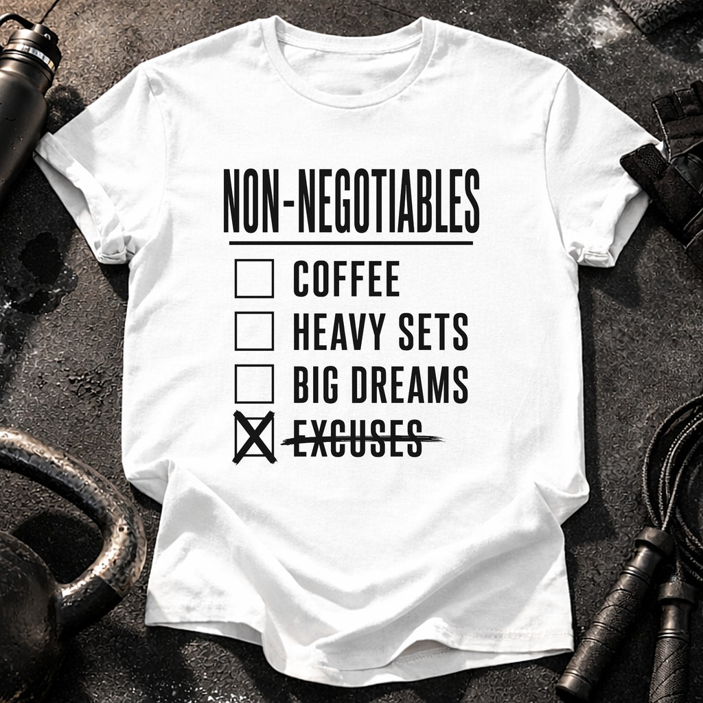 Non Negotiables Checklist T-Shirt