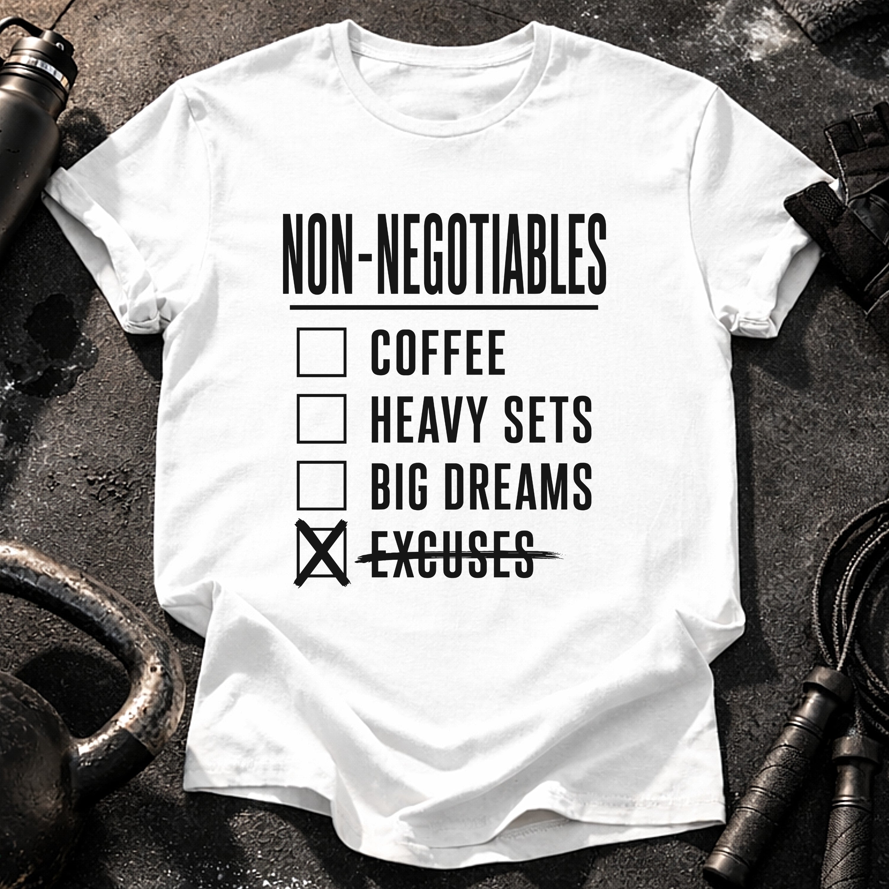 Non Negotiables Checklist T-Shirt